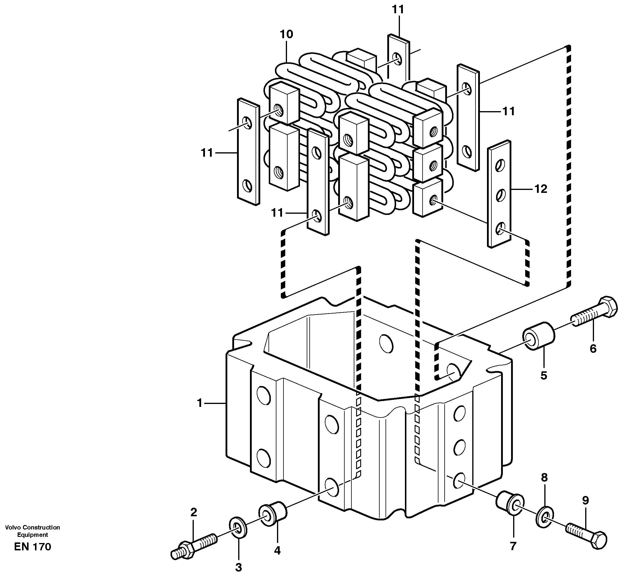 Pre-heater — volvo parts diagram