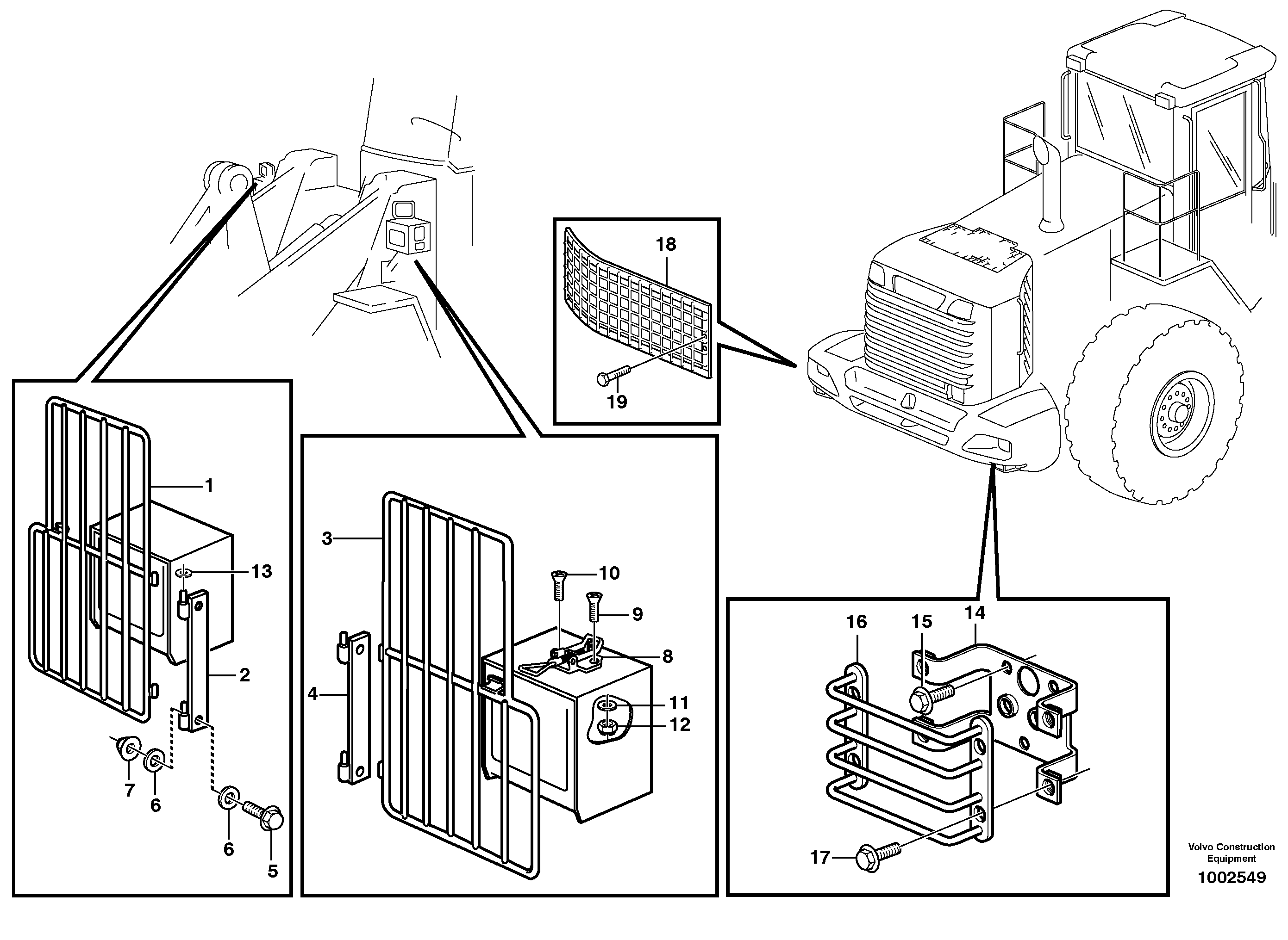 Protection for lighting. — volvo parts diagram