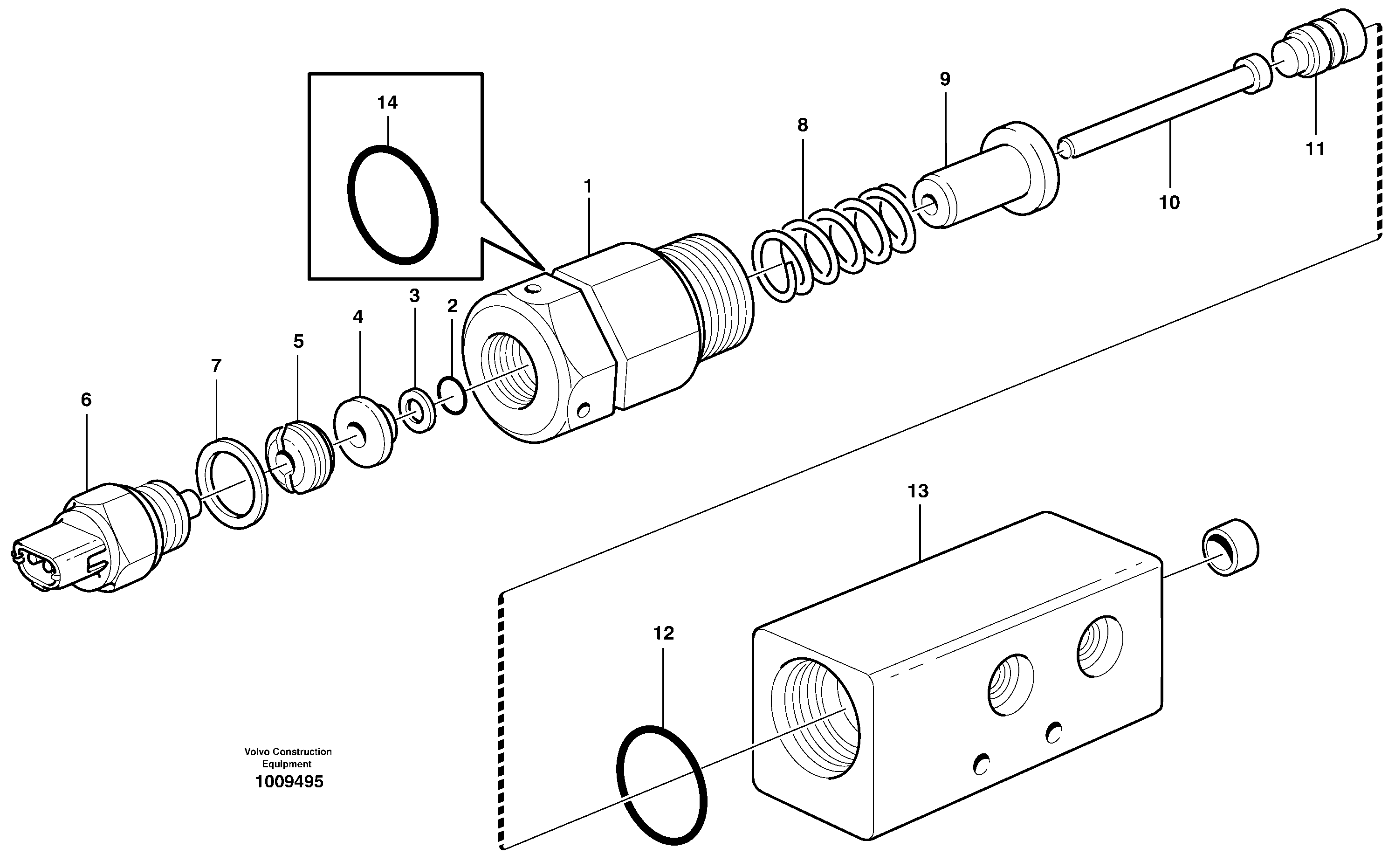 Pressure monitor.  80827, 82324 — volvo parts diagram