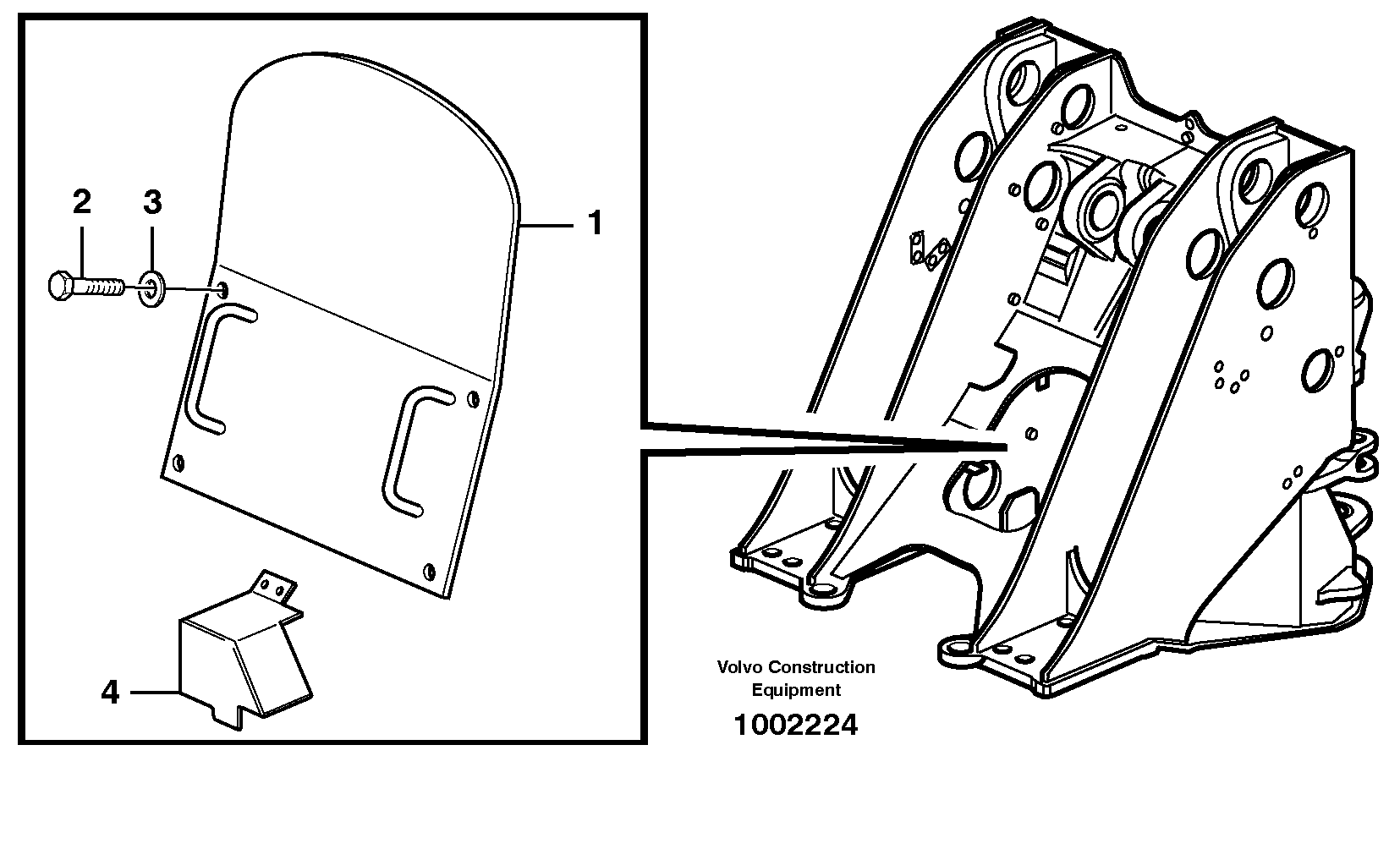 Coverplates 92114 — volvo parts diagram