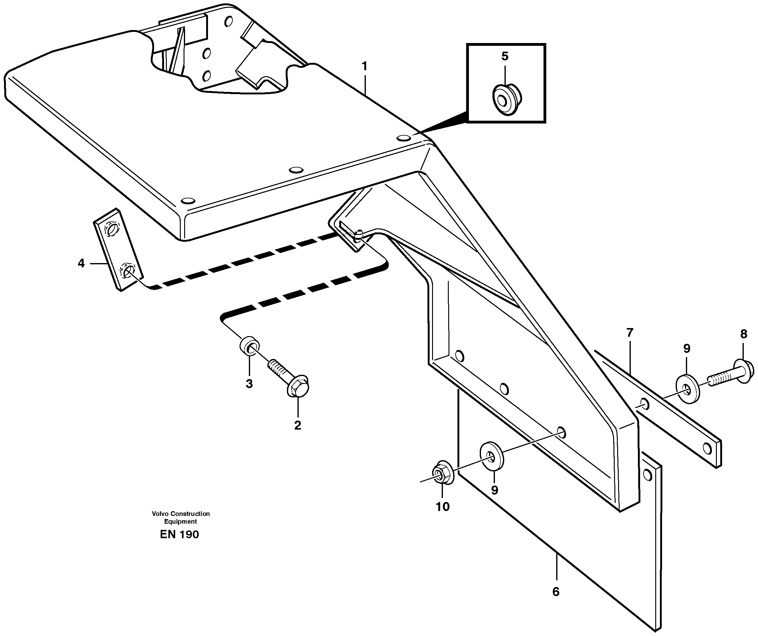 Fender, front — volvo parts diagram