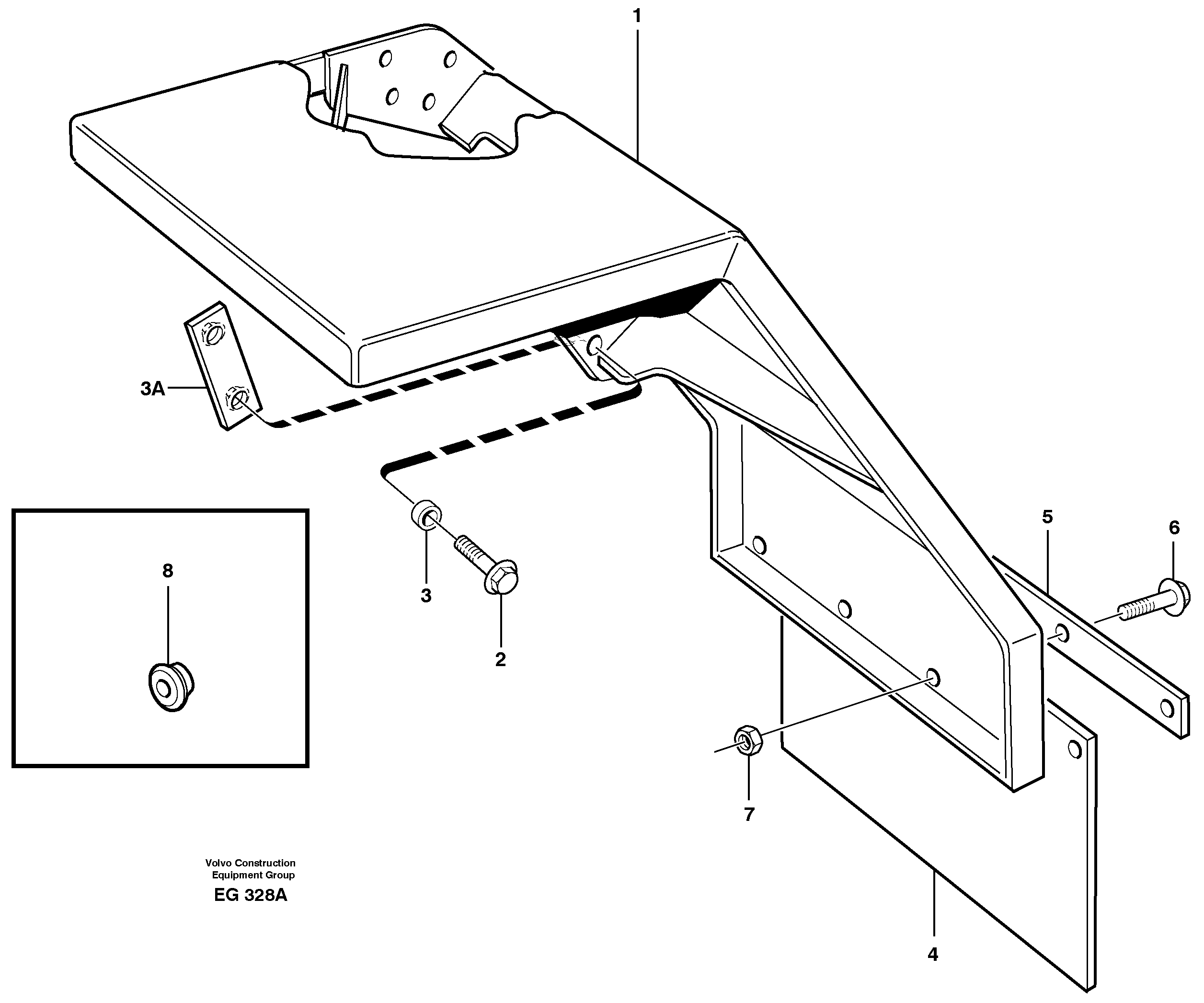 Fender — volvo parts diagram