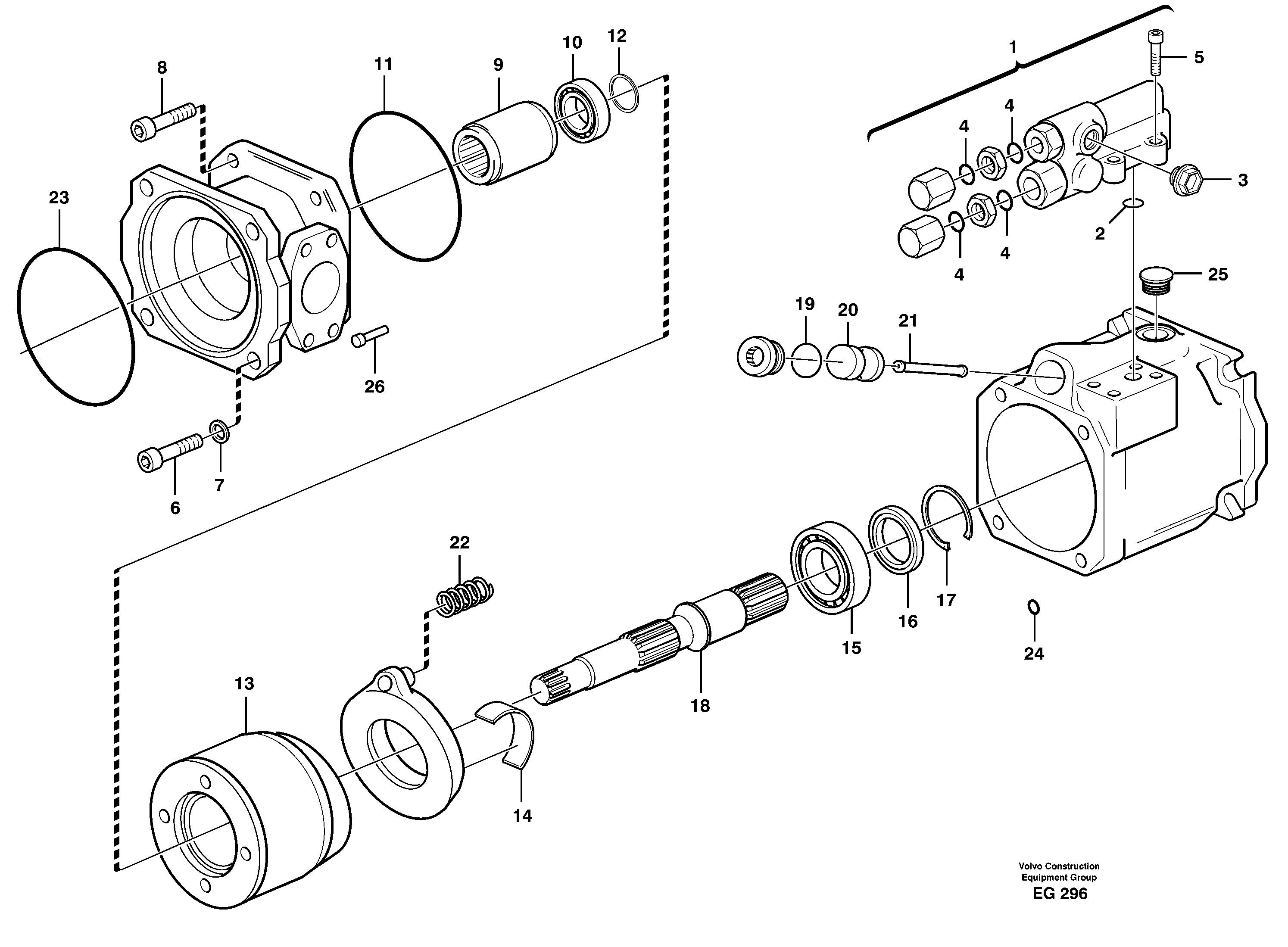 Controlpump, 60CC — volvo parts diagram