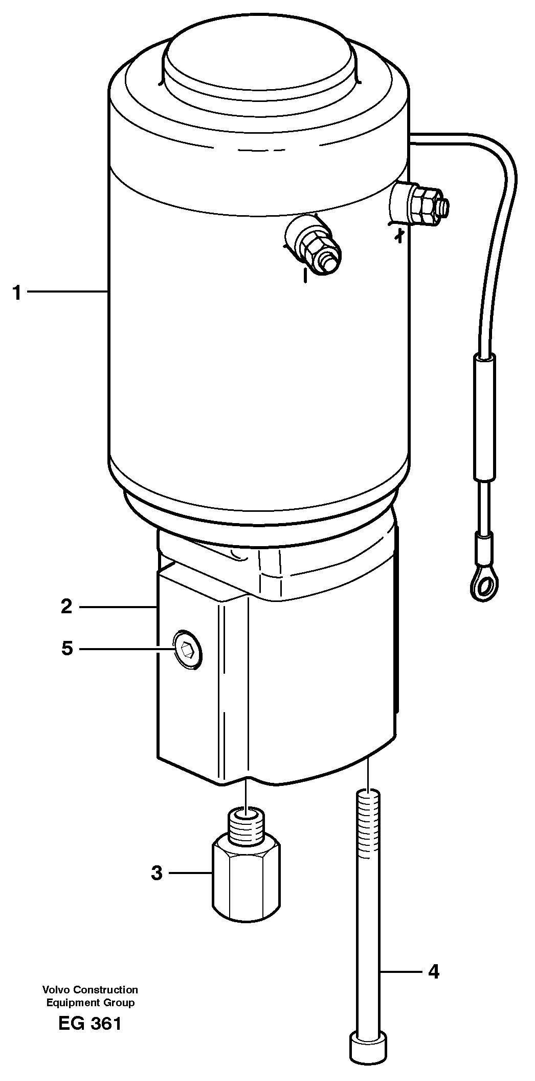 Pump unit.  80239 — volvo parts diagram