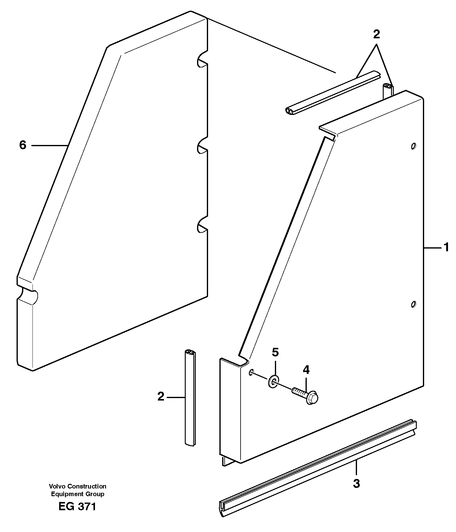 Side hatches — volvo parts diagram