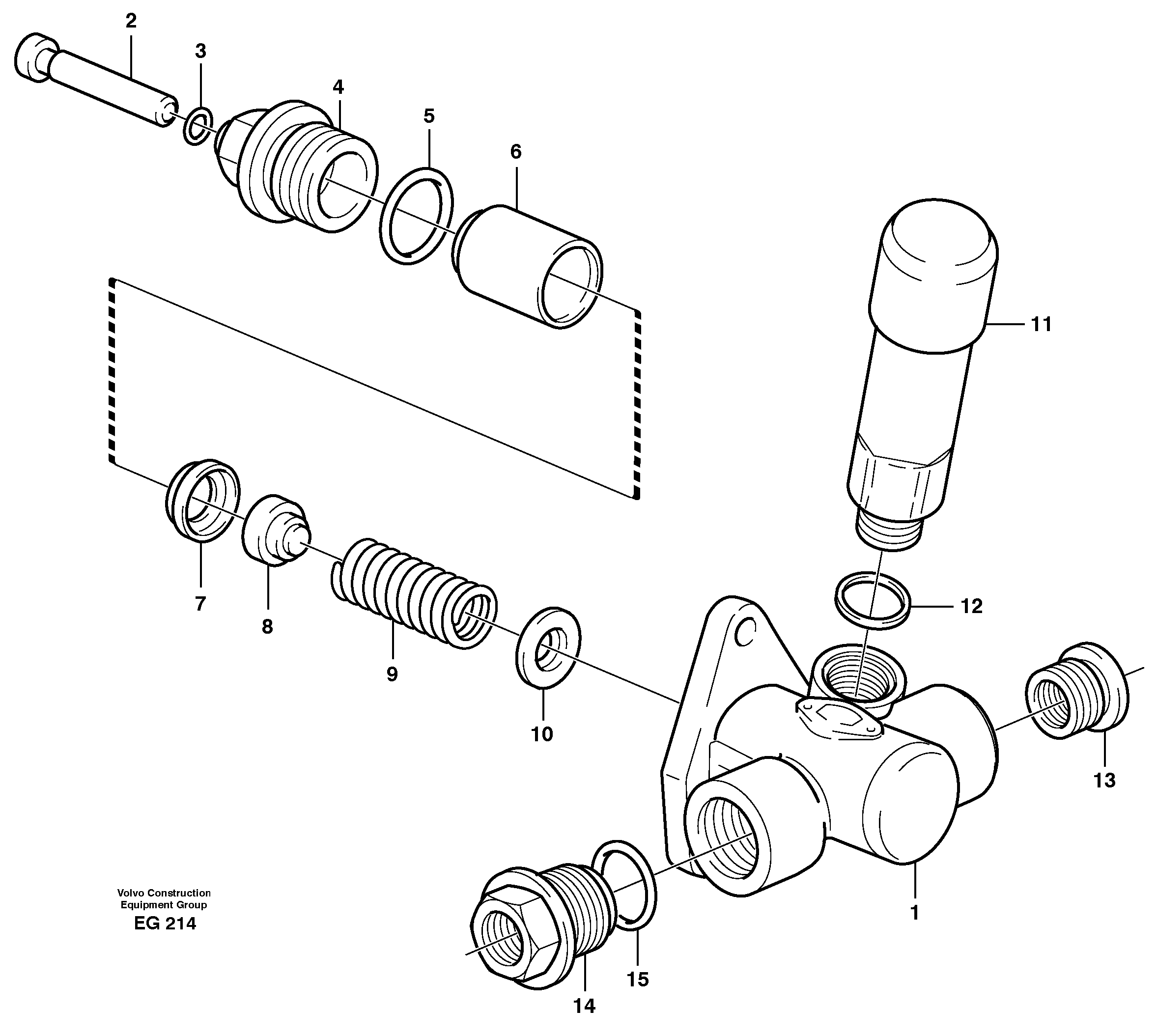 Feed pump — volvo parts diagram