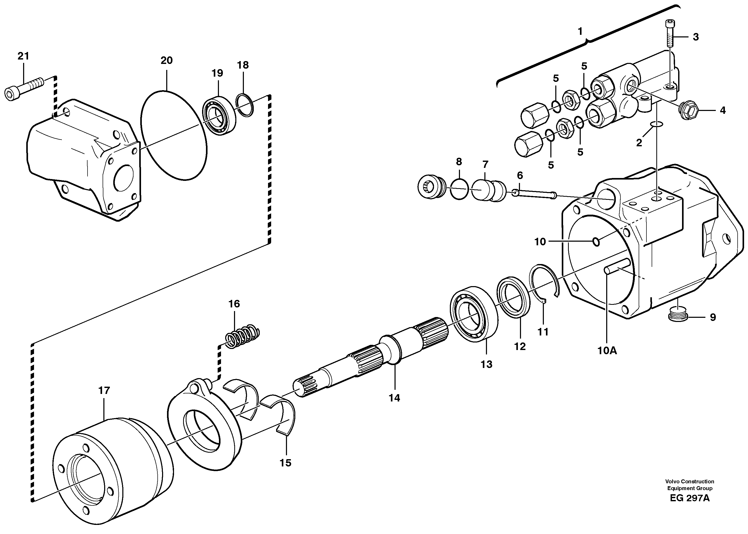 Fan pump, 28CC — volvo parts diagram