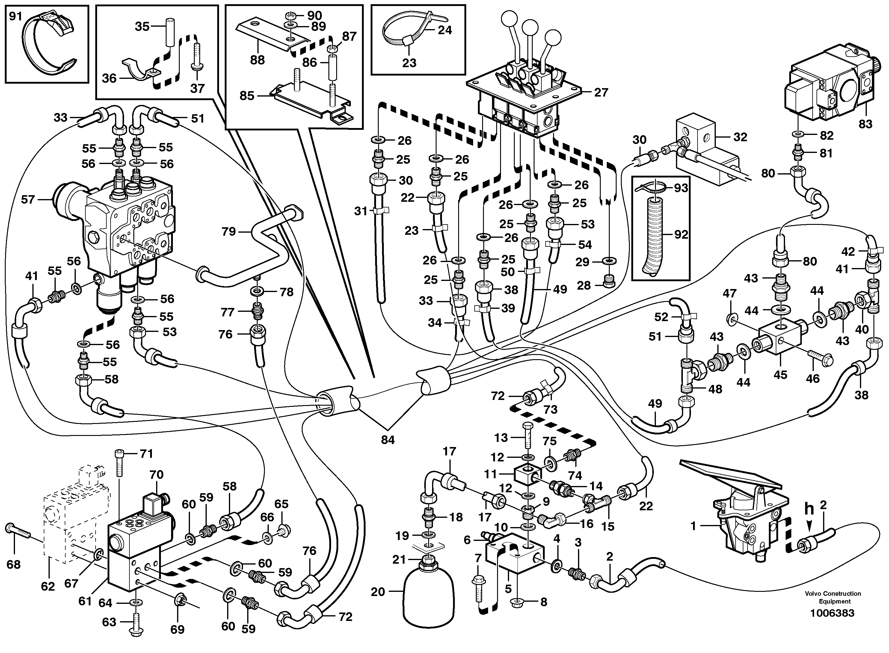 Servo - hydraulic — volvo parts diagram
