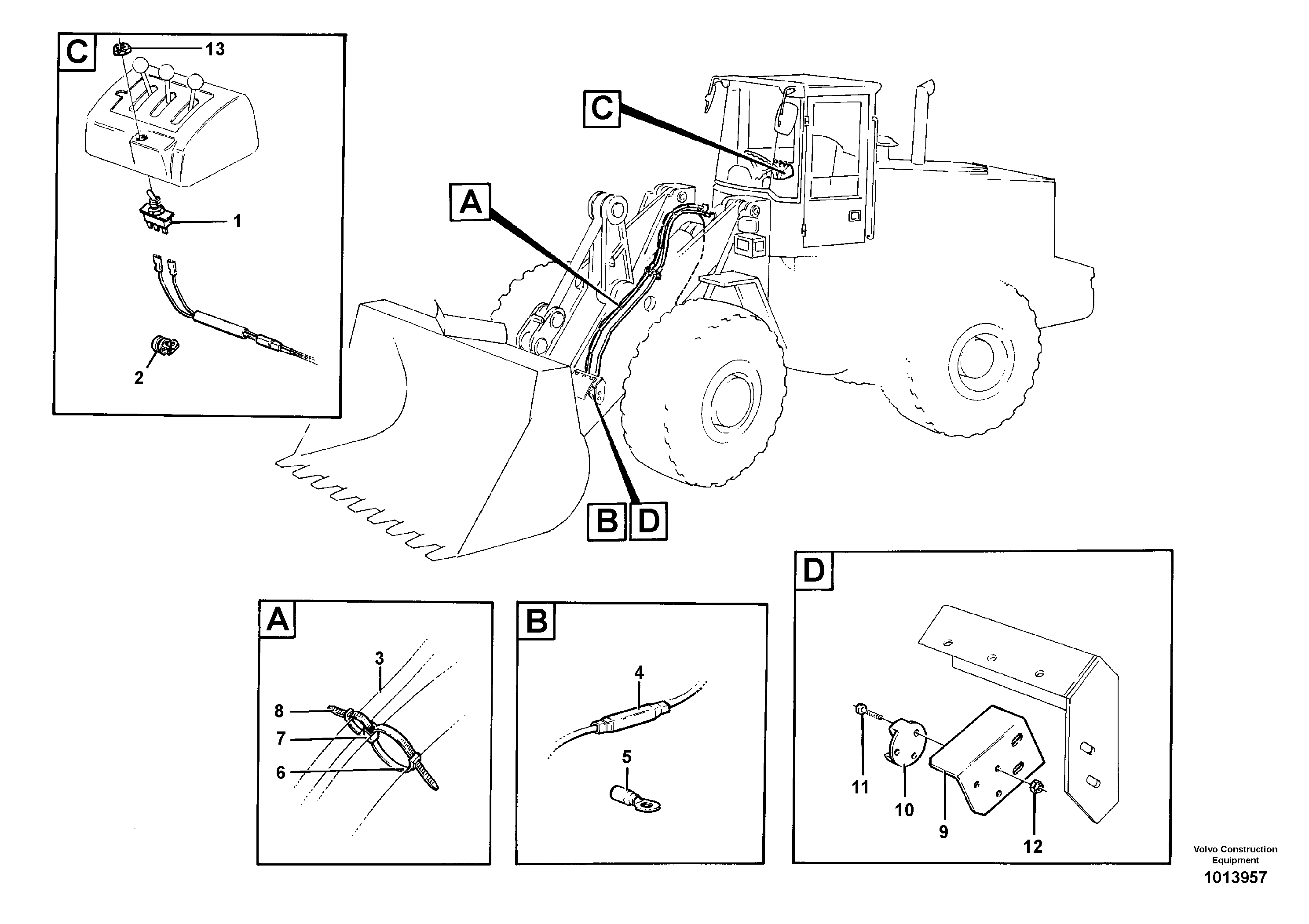 Electrical equipment, 4th function.  80312 — volvo parts diagram