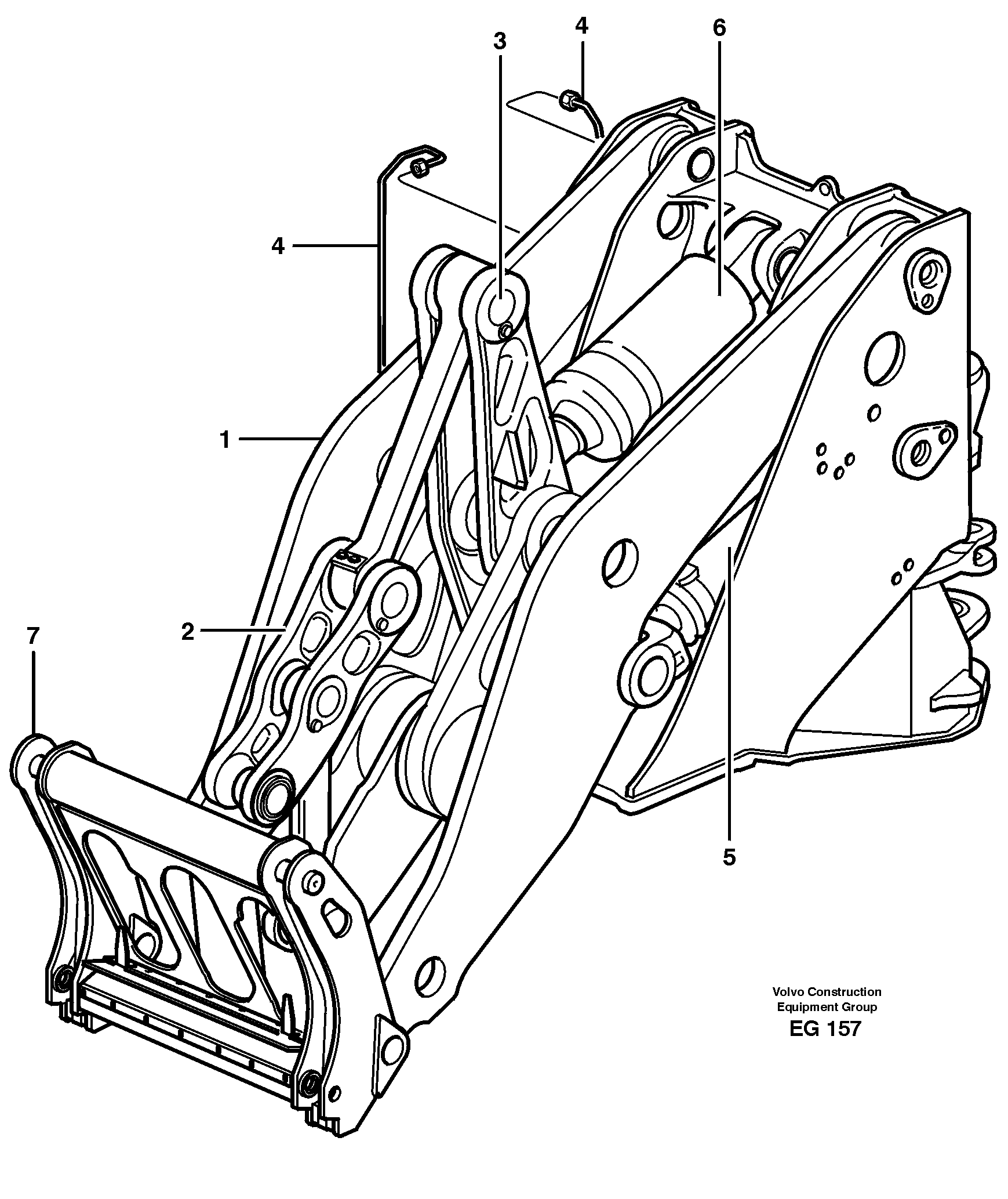 Loading unit. — volvo parts diagram