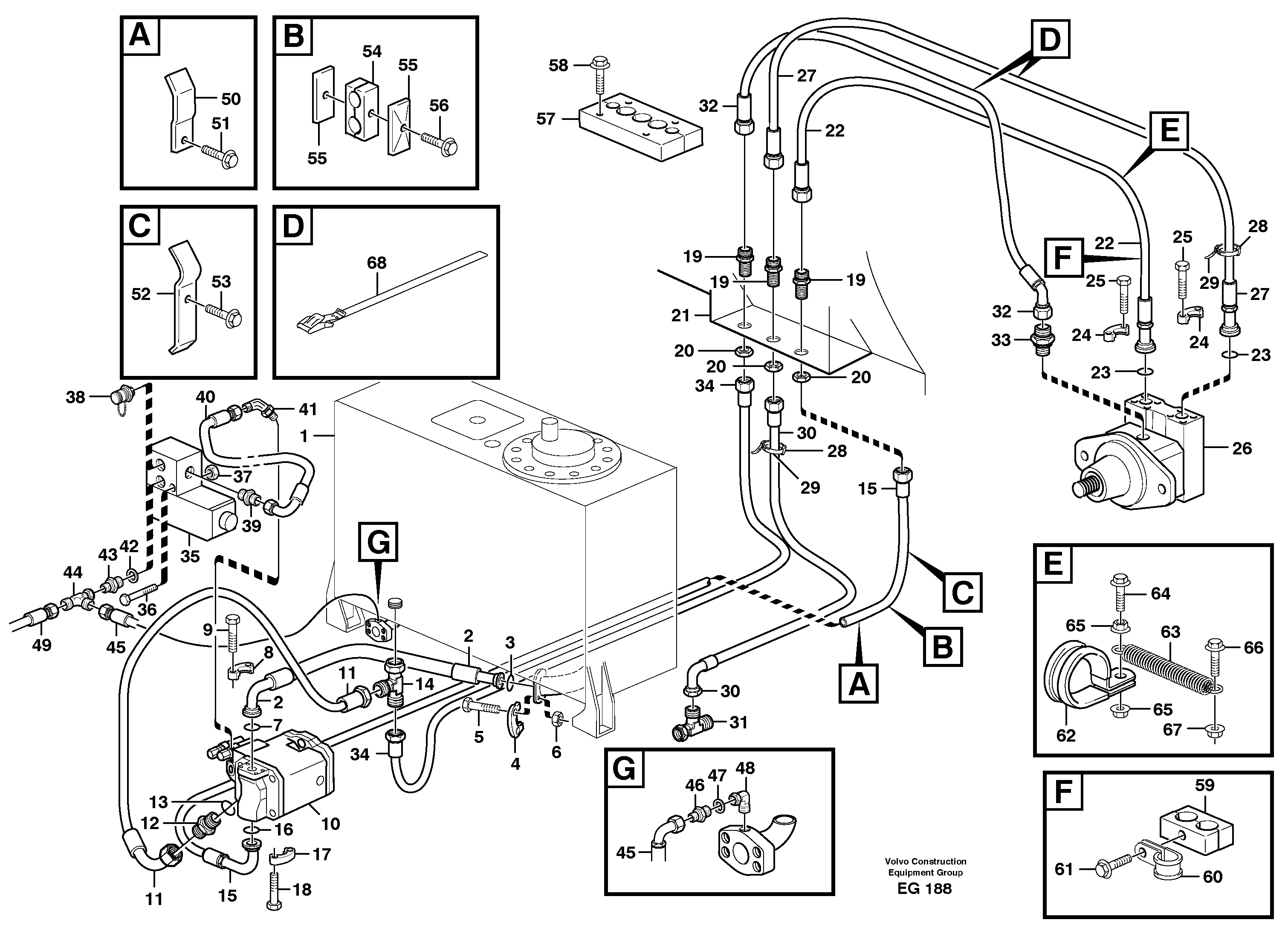 Fan drive — volvo parts diagram