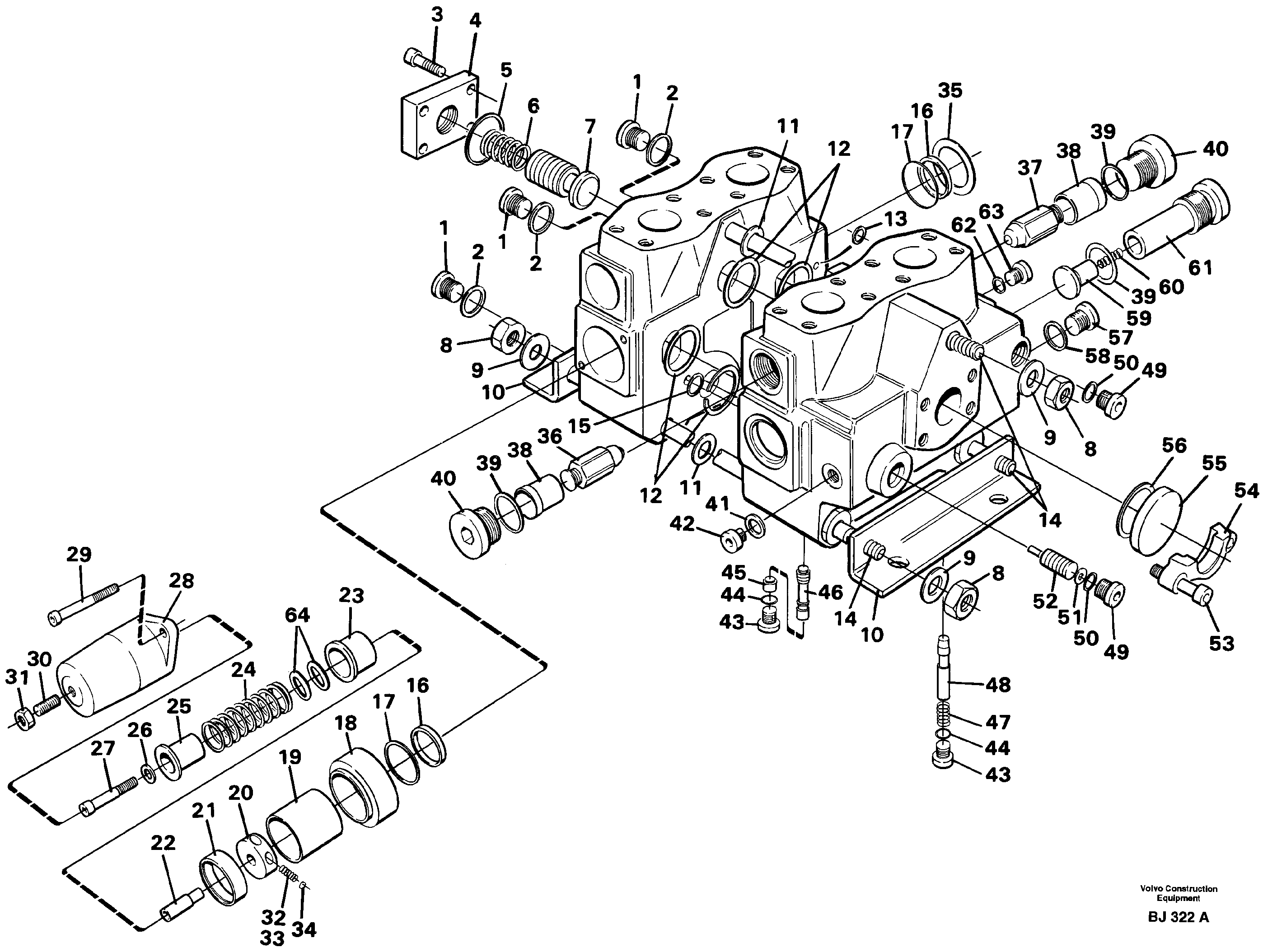 Tip valve — volvo parts diagram