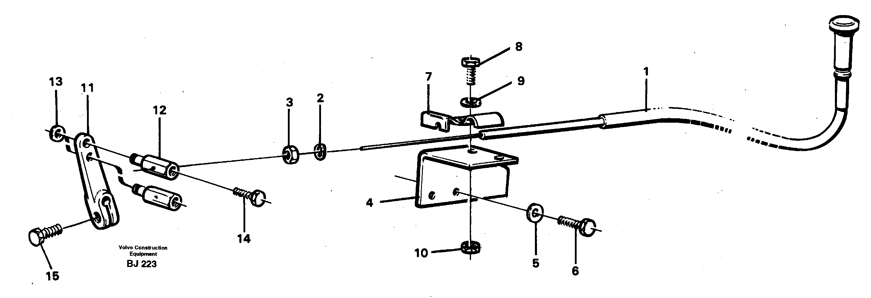 Stop control — volvo parts diagram