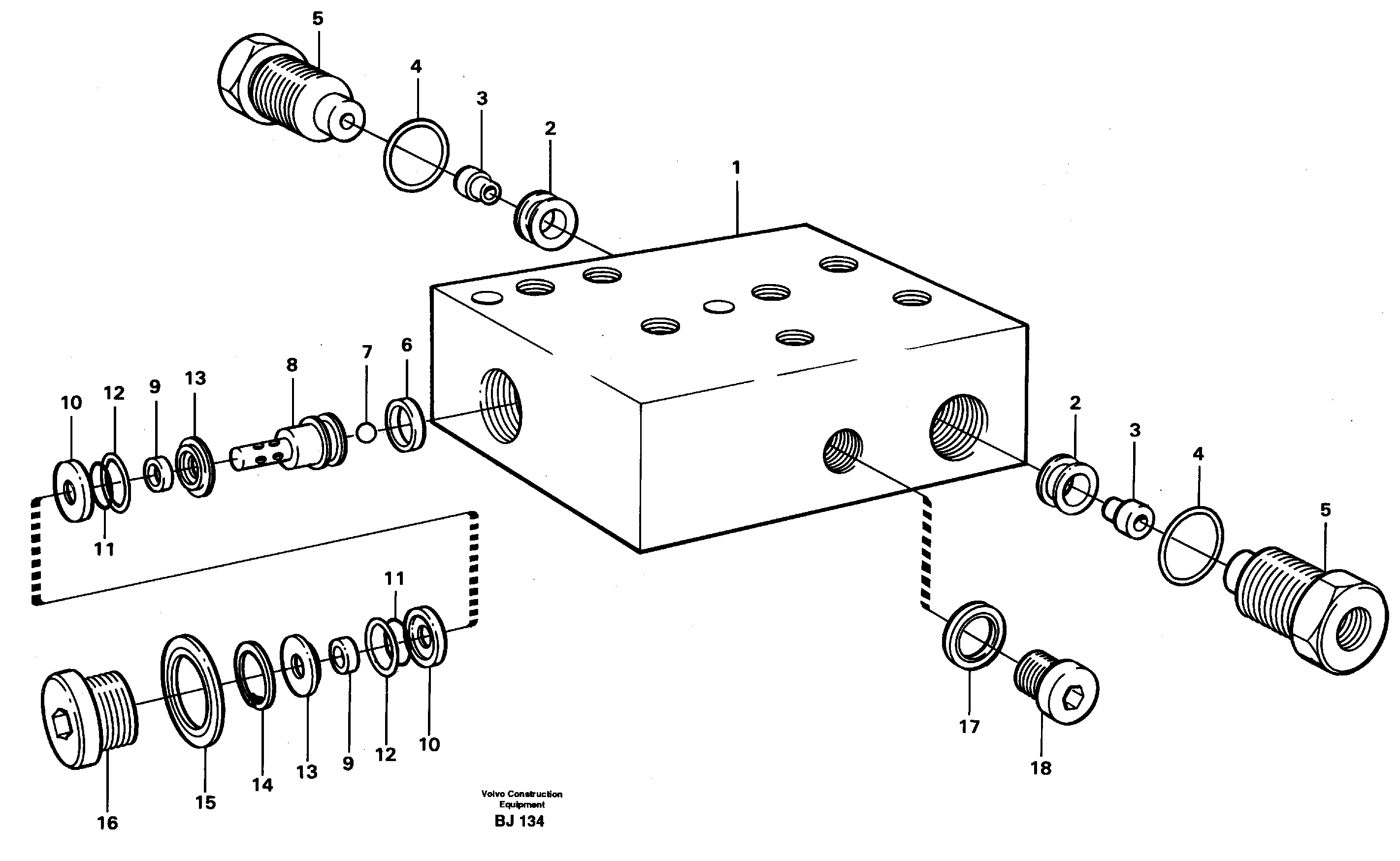 Air valve — volvo parts diagram