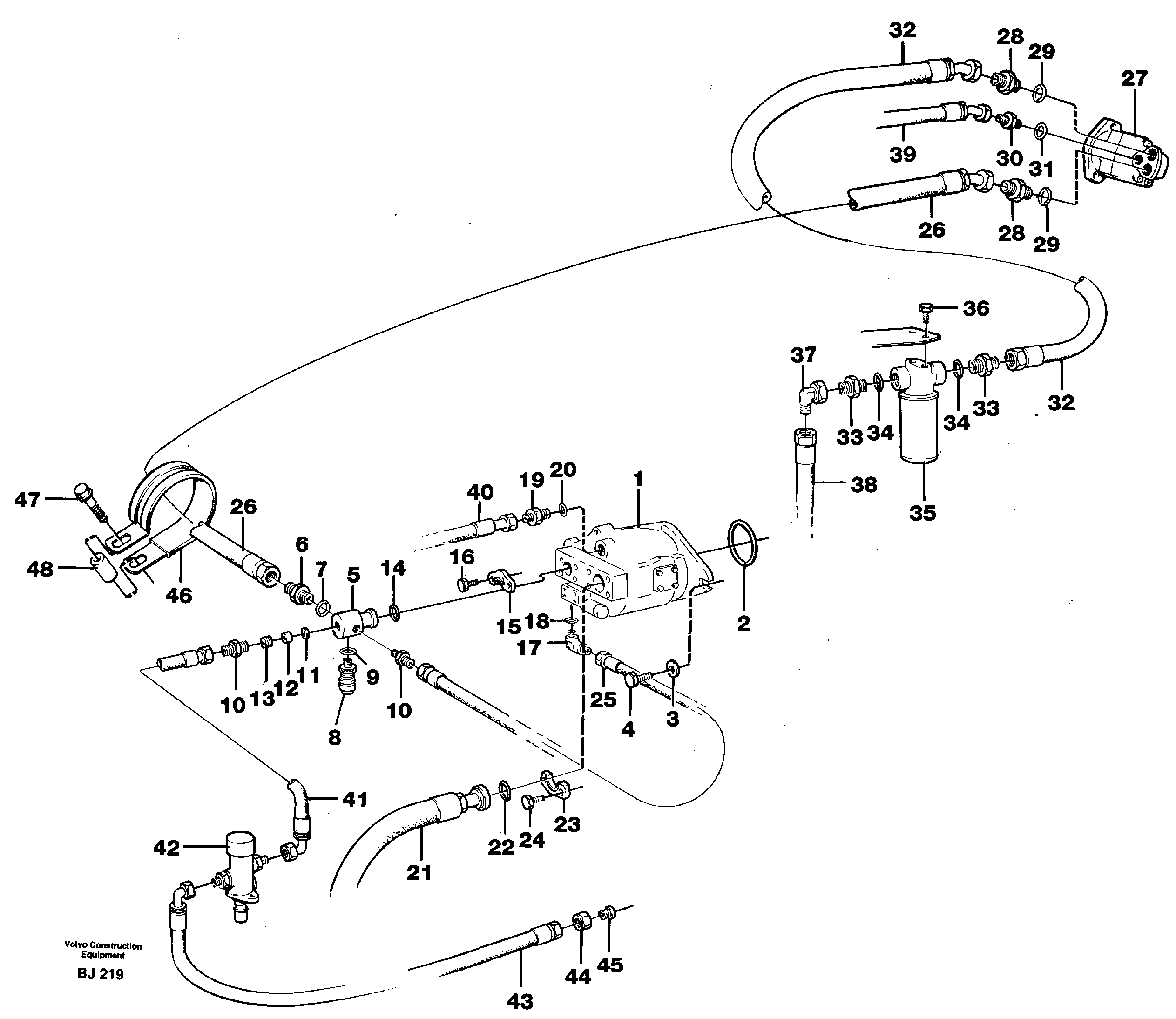 Fan drive — volvo parts diagram