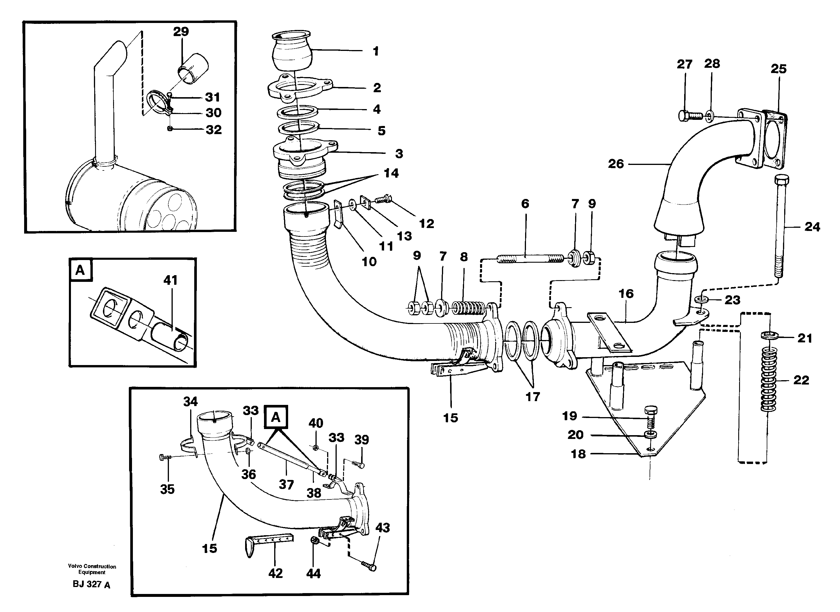 Body heating  92474 — volvo parts diagram