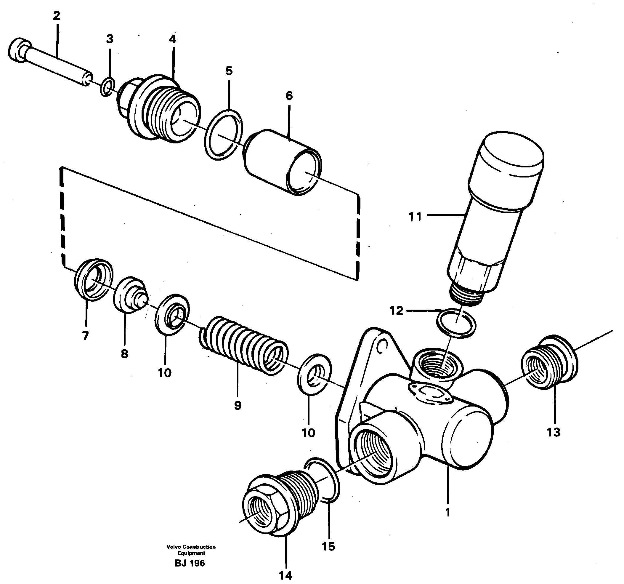 Feed pump — volvo parts diagram