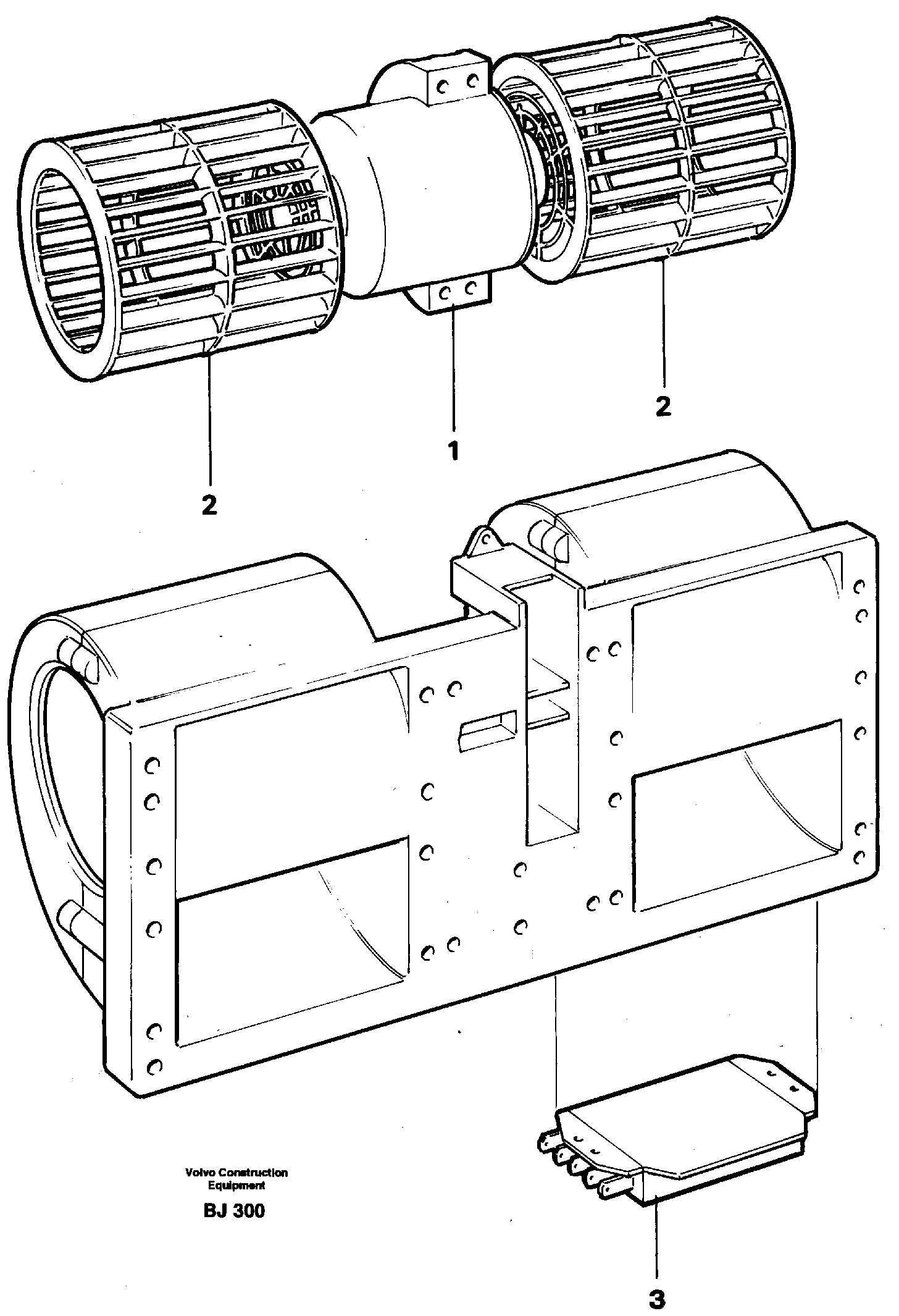 Fan — volvo parts diagram