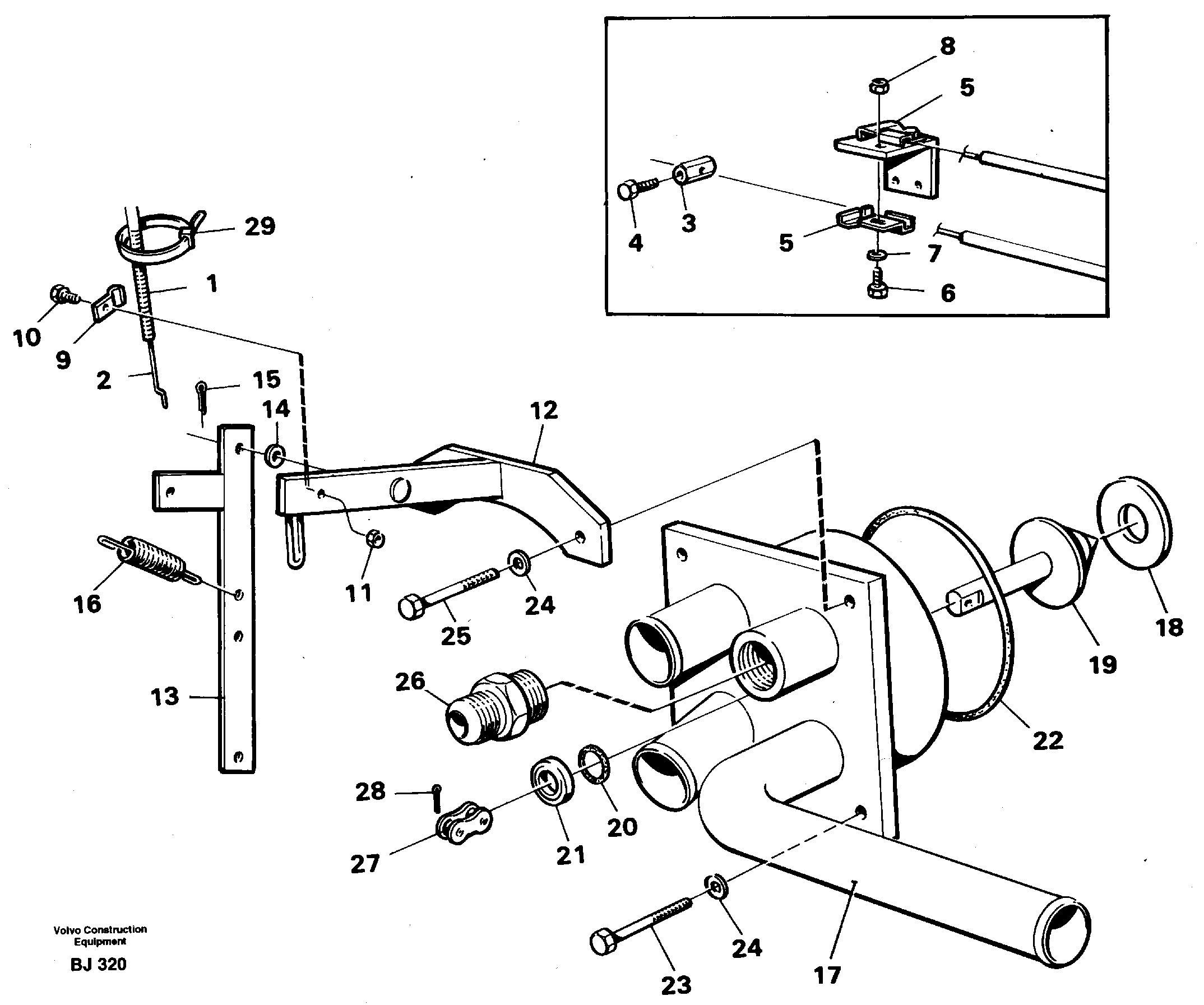 Shut-off valve — volvo parts diagram