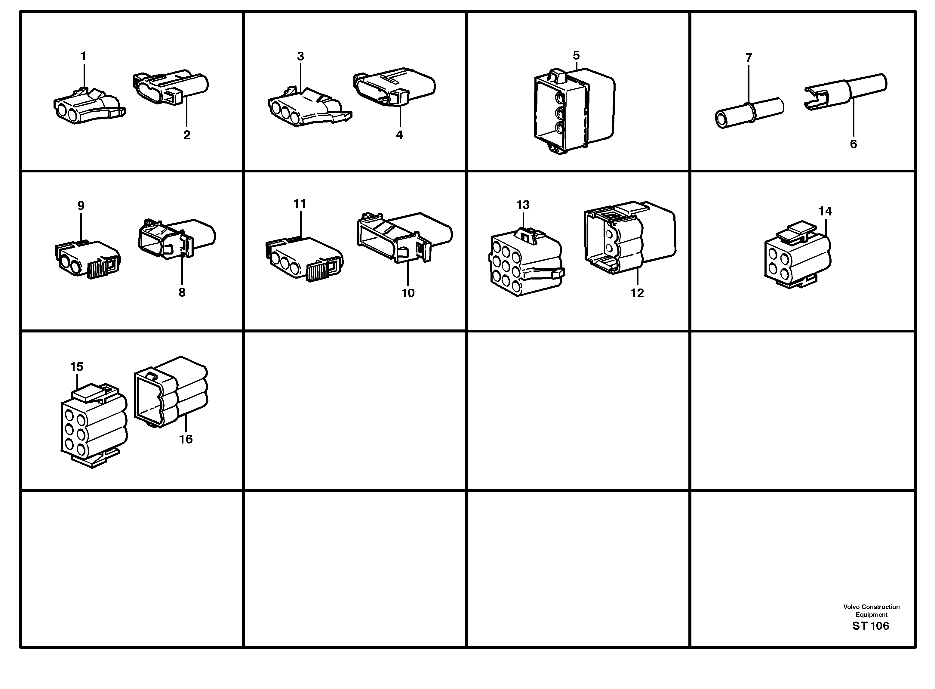 Pin insulator — volvo parts diagram