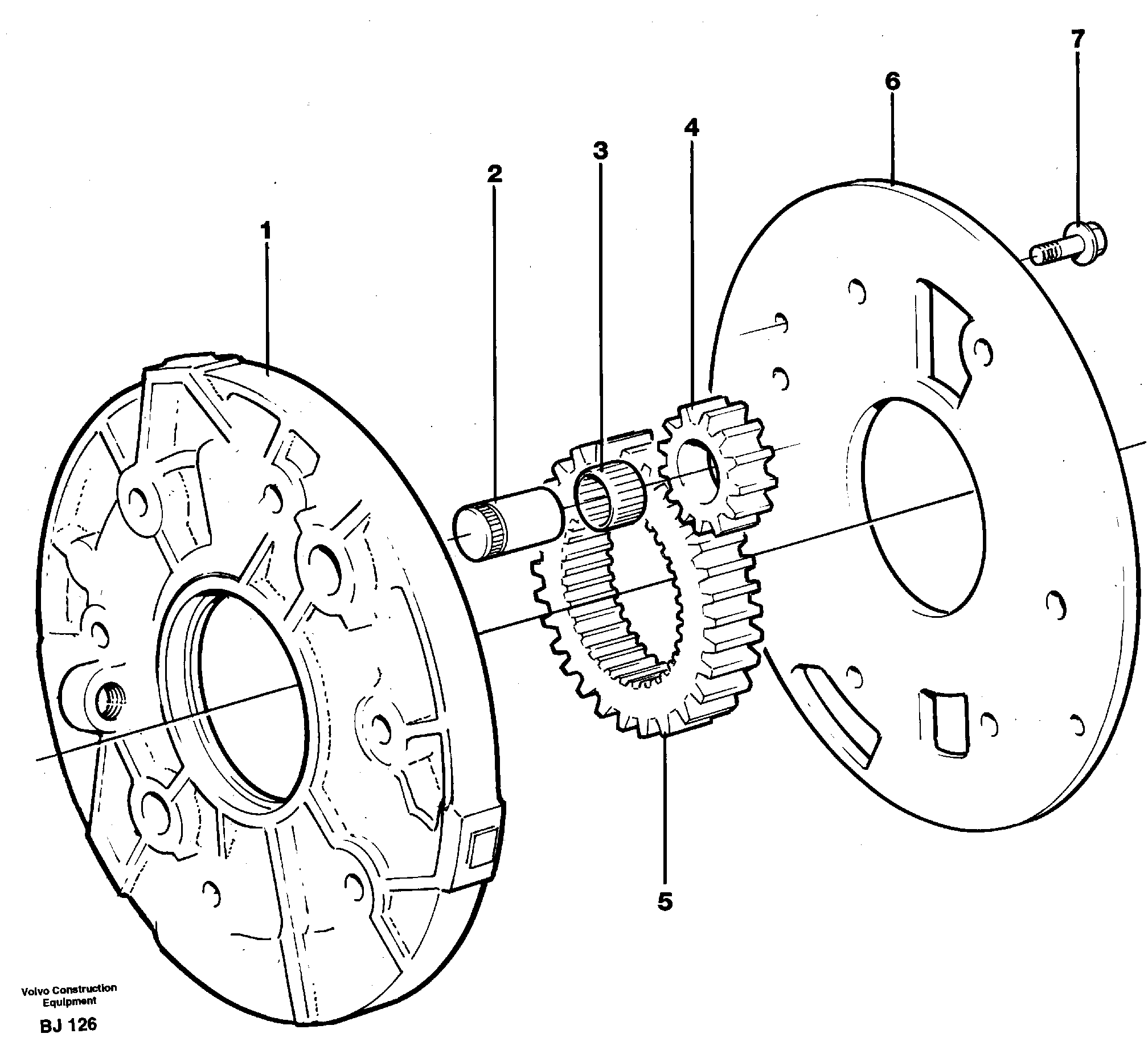 Oil pump — volvo parts diagram