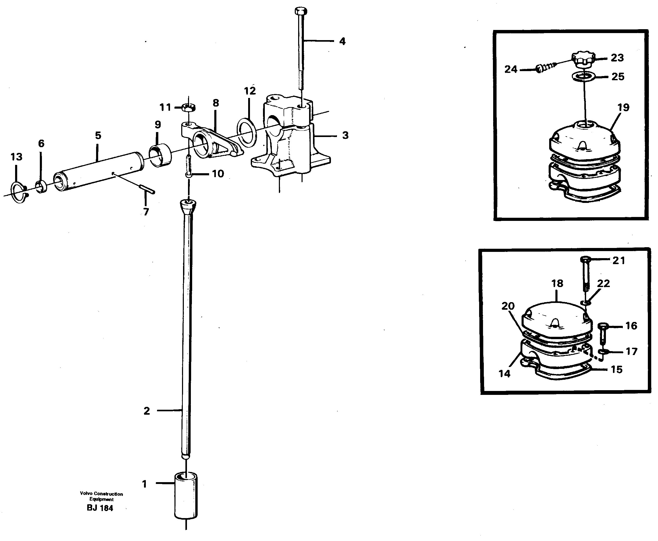 Valve mechanism — volvo parts diagram