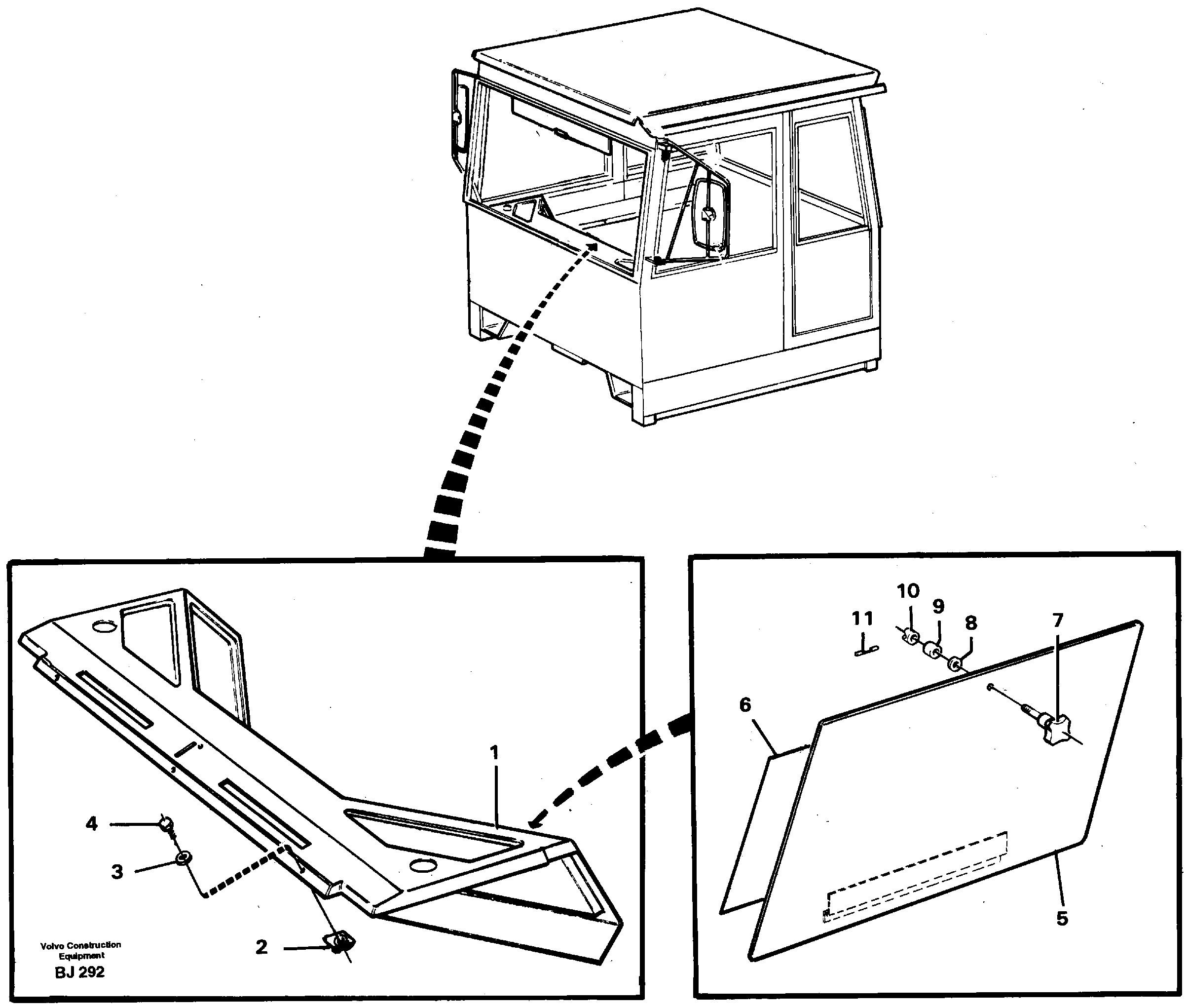 Instrument panel — volvo parts diagram