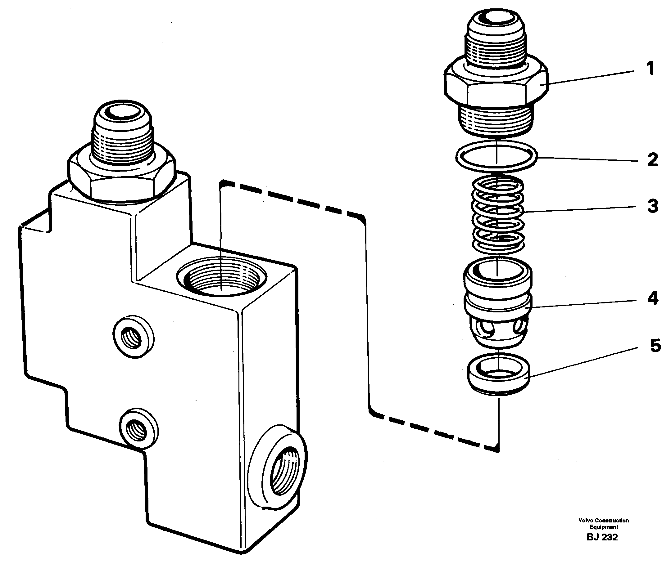Check valve — volvo parts diagram