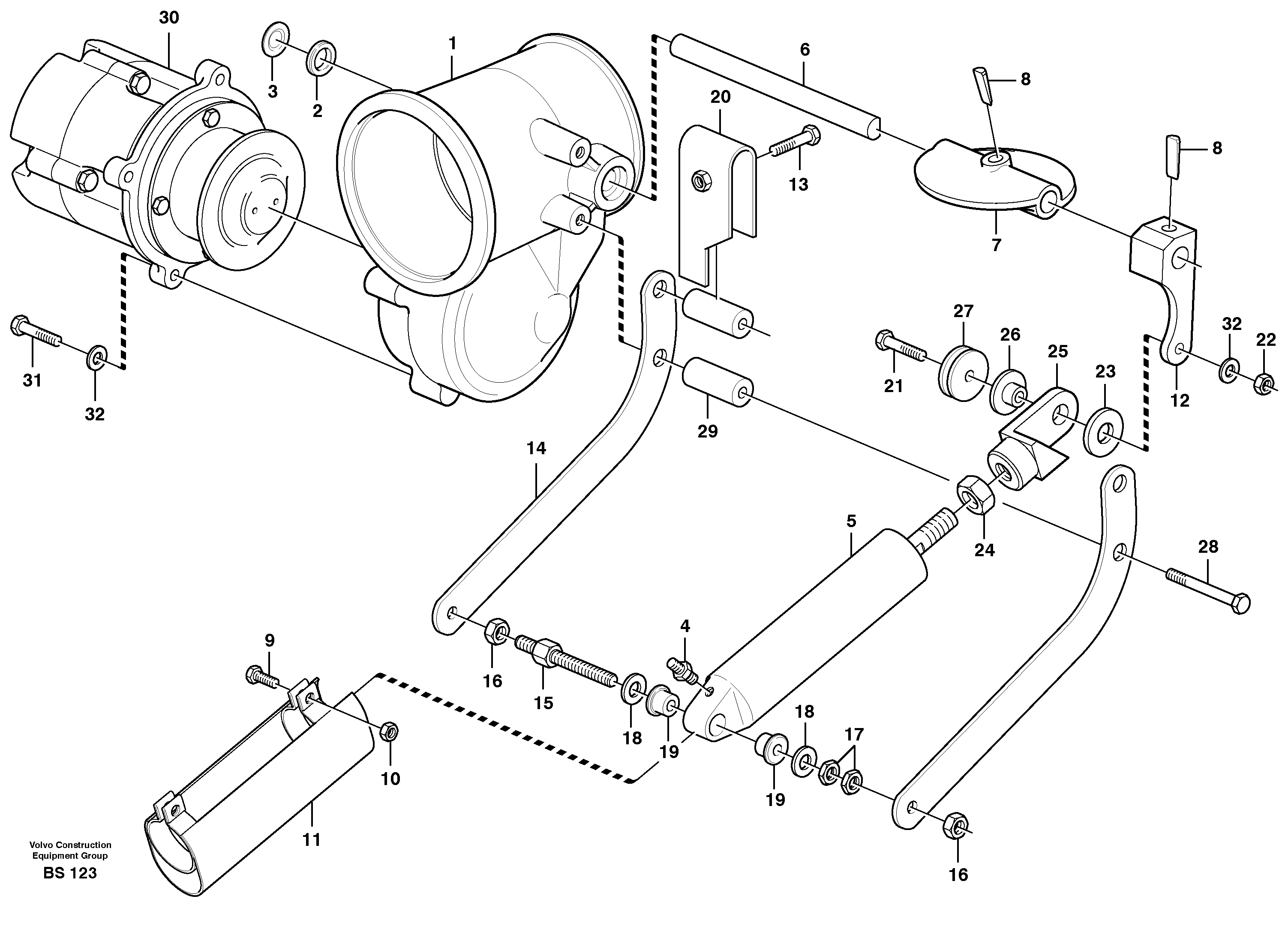 Exhaust pressure regulator — volvo parts diagram