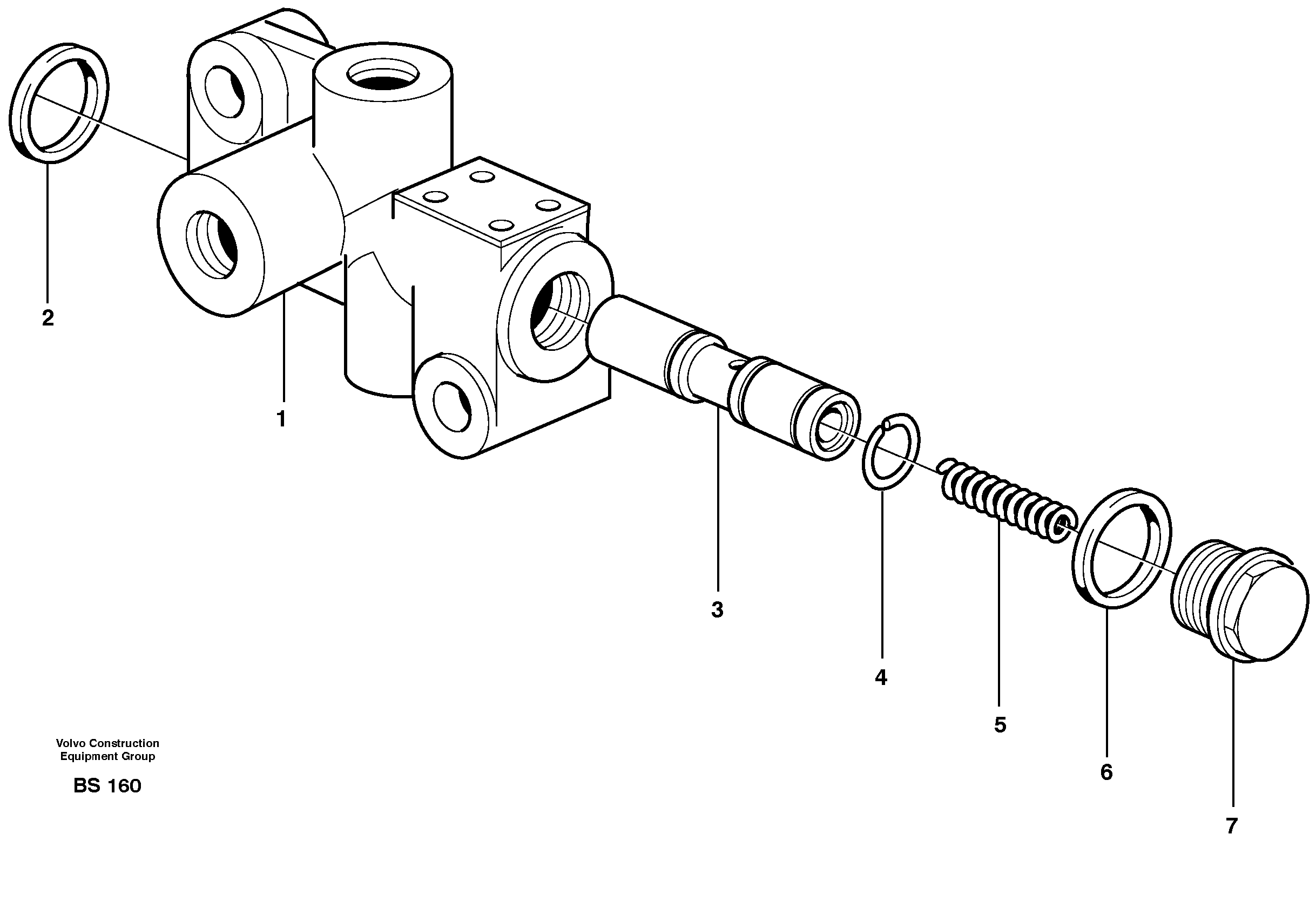 Relay valve — volvo parts diagram