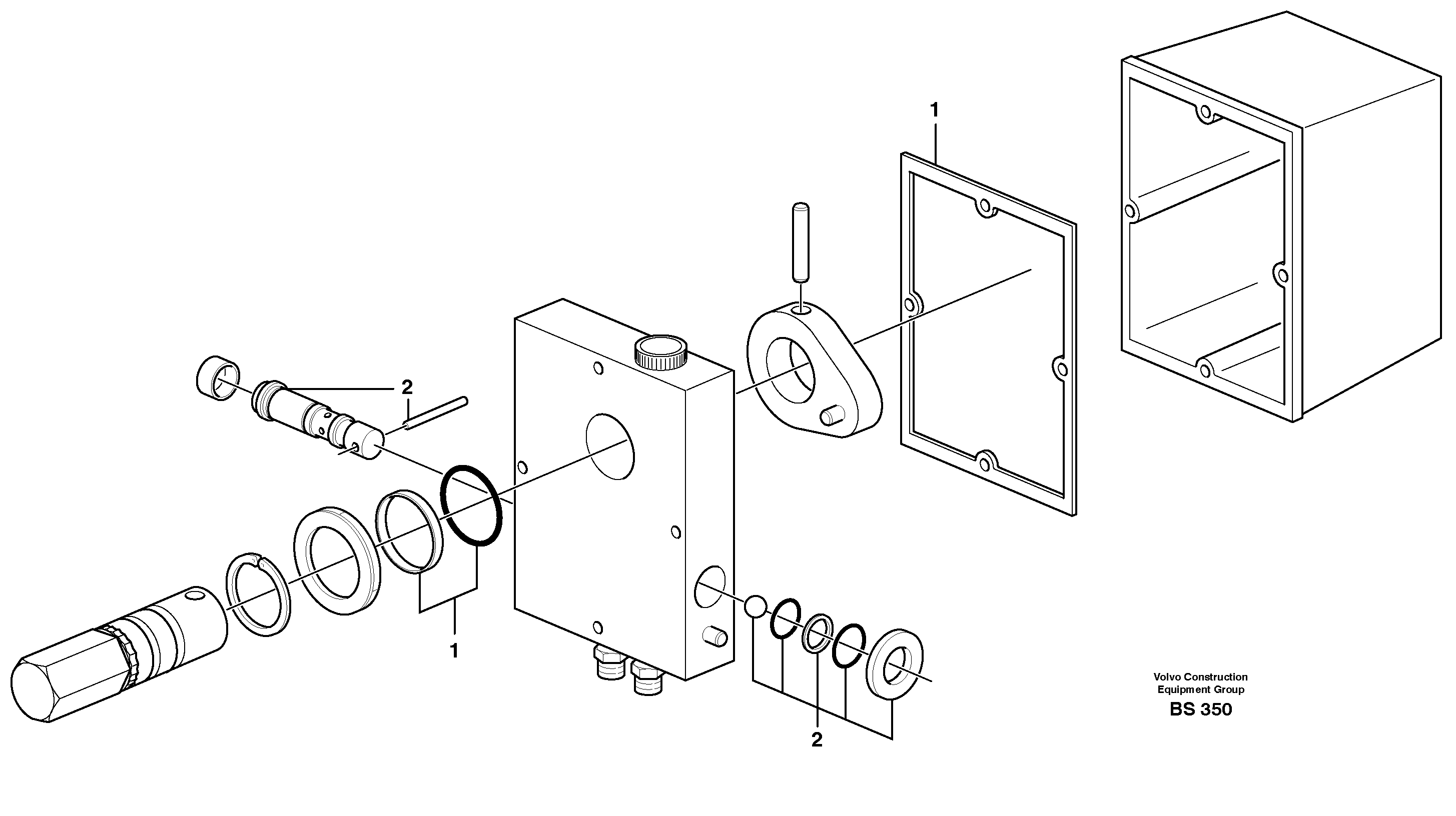 Hand pump — volvo parts diagram