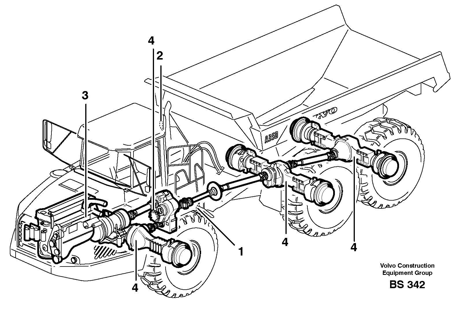 Product sign plate — volvo parts diagram