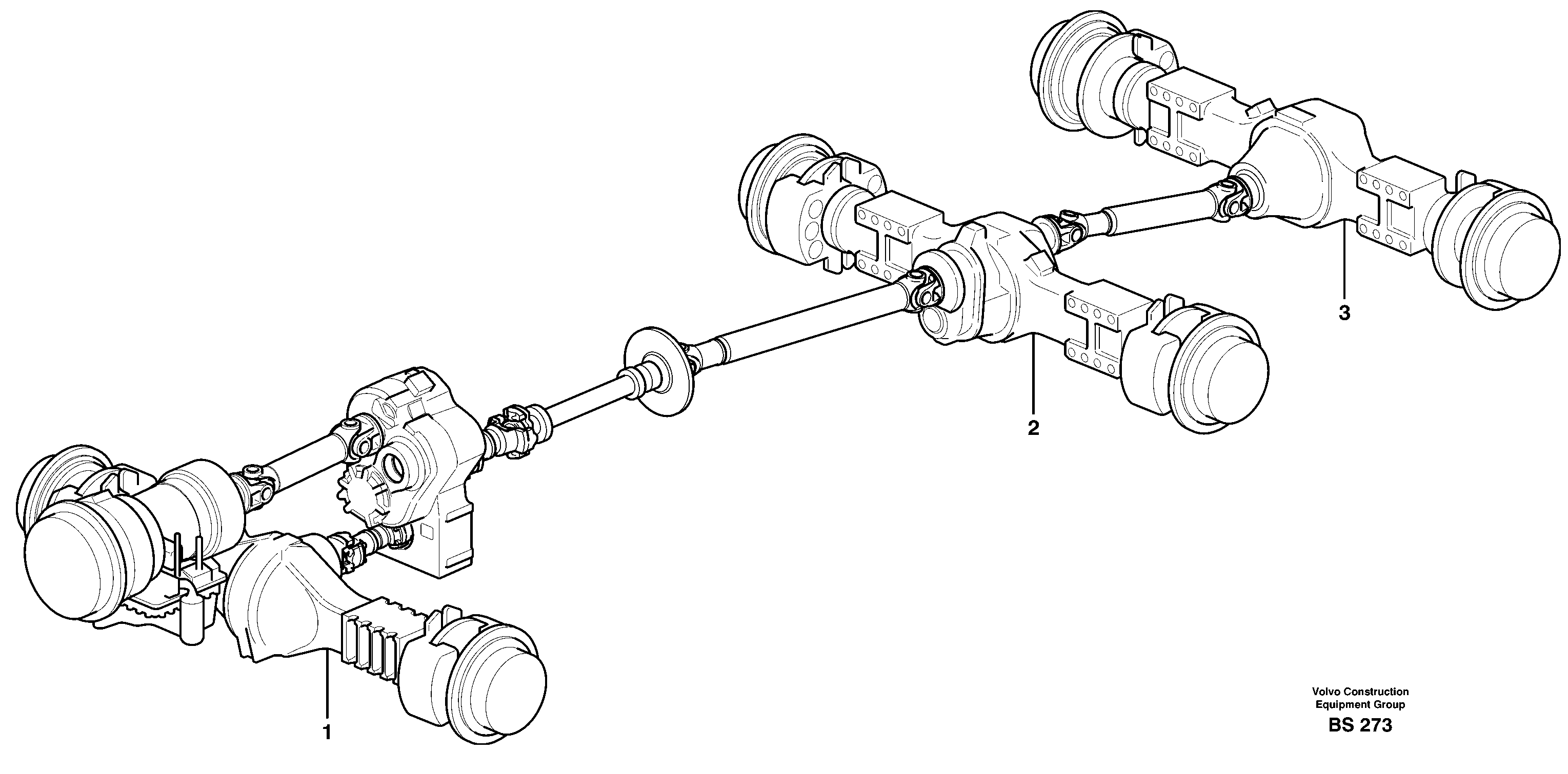 Planet axels — volvo parts diagram