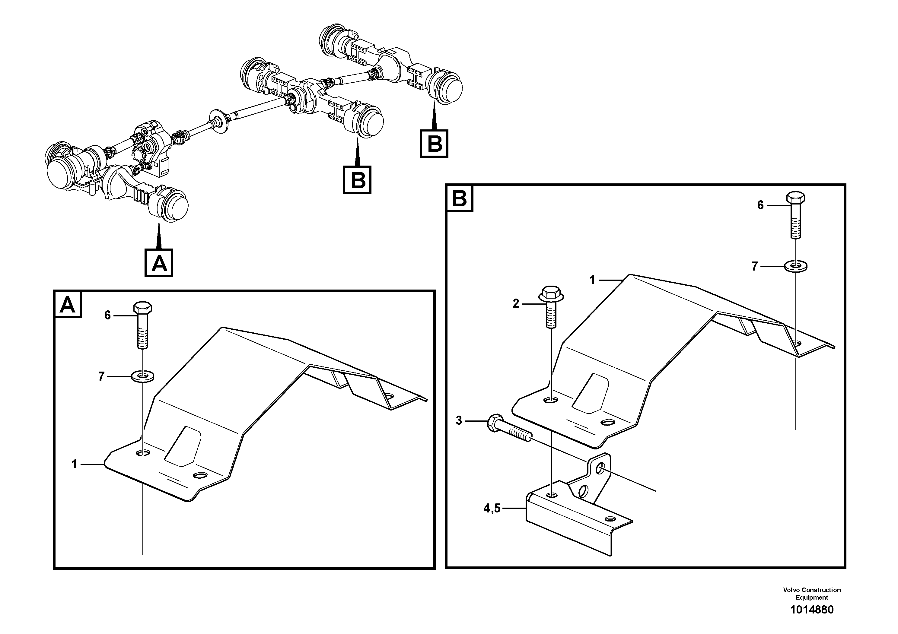 Brake shield  81086 — volvo parts diagram