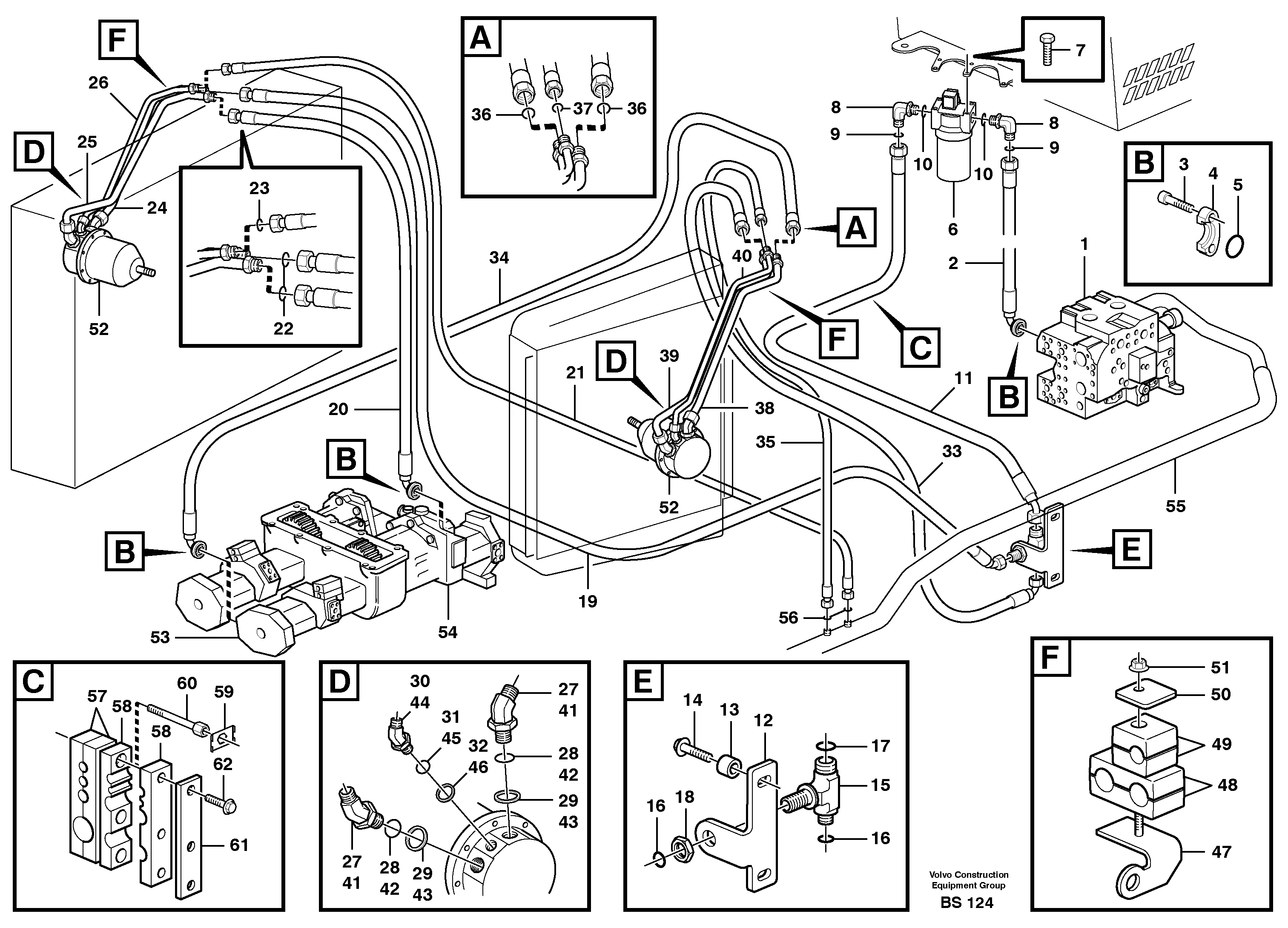 Fan drive — volvo parts diagram