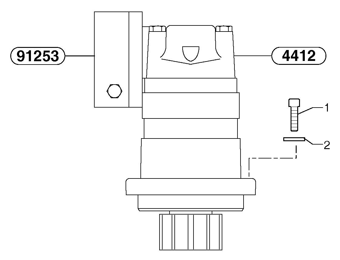 Slewing gear motor installation — volvo parts diagram