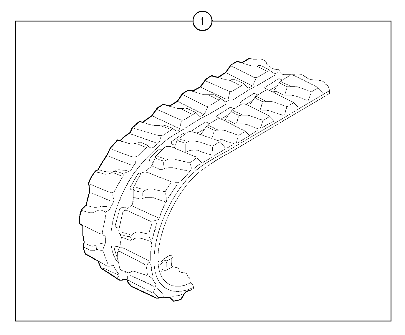 Rubber tracks — volvo parts diagram