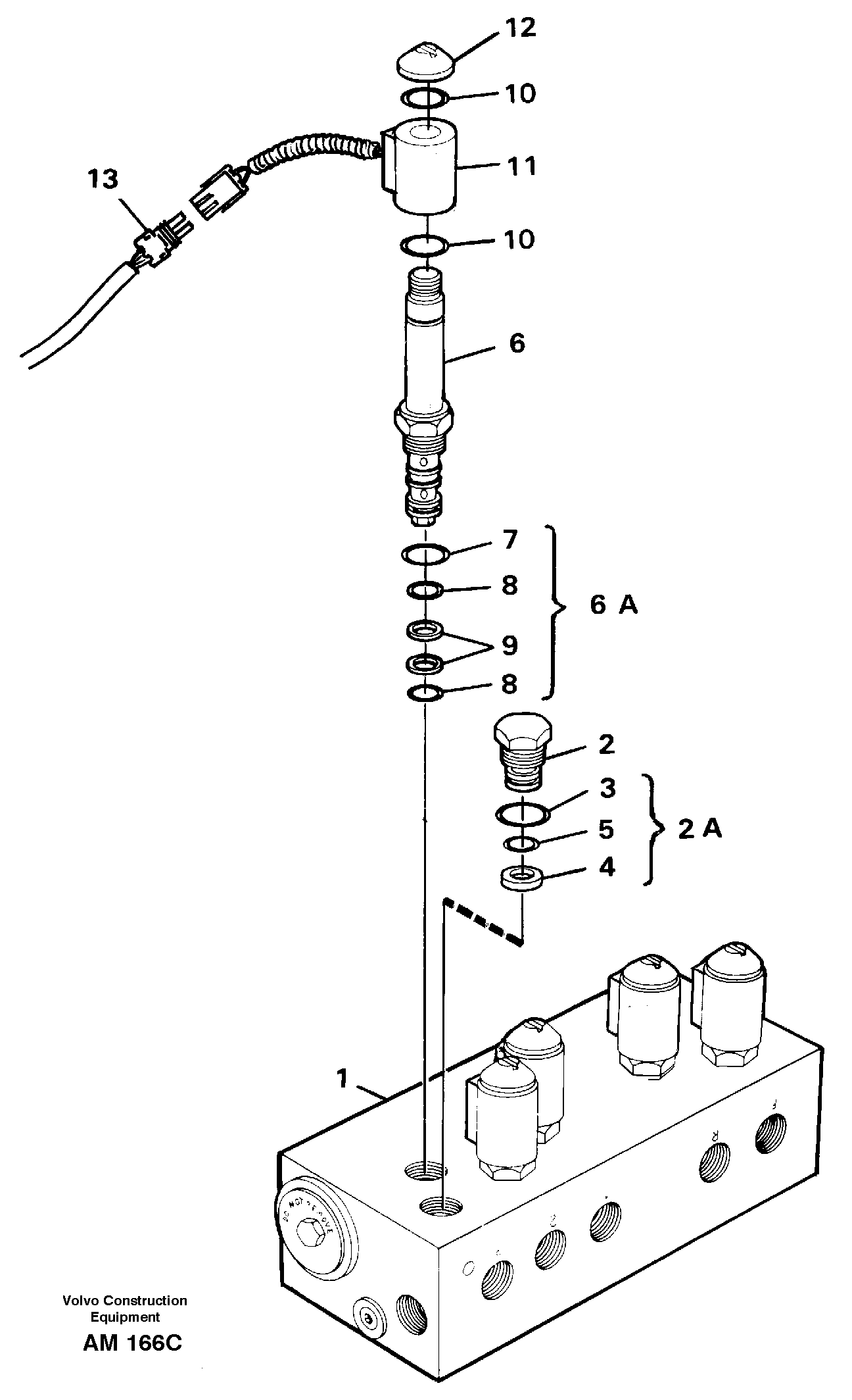 Solenoid valve — volvo parts diagram