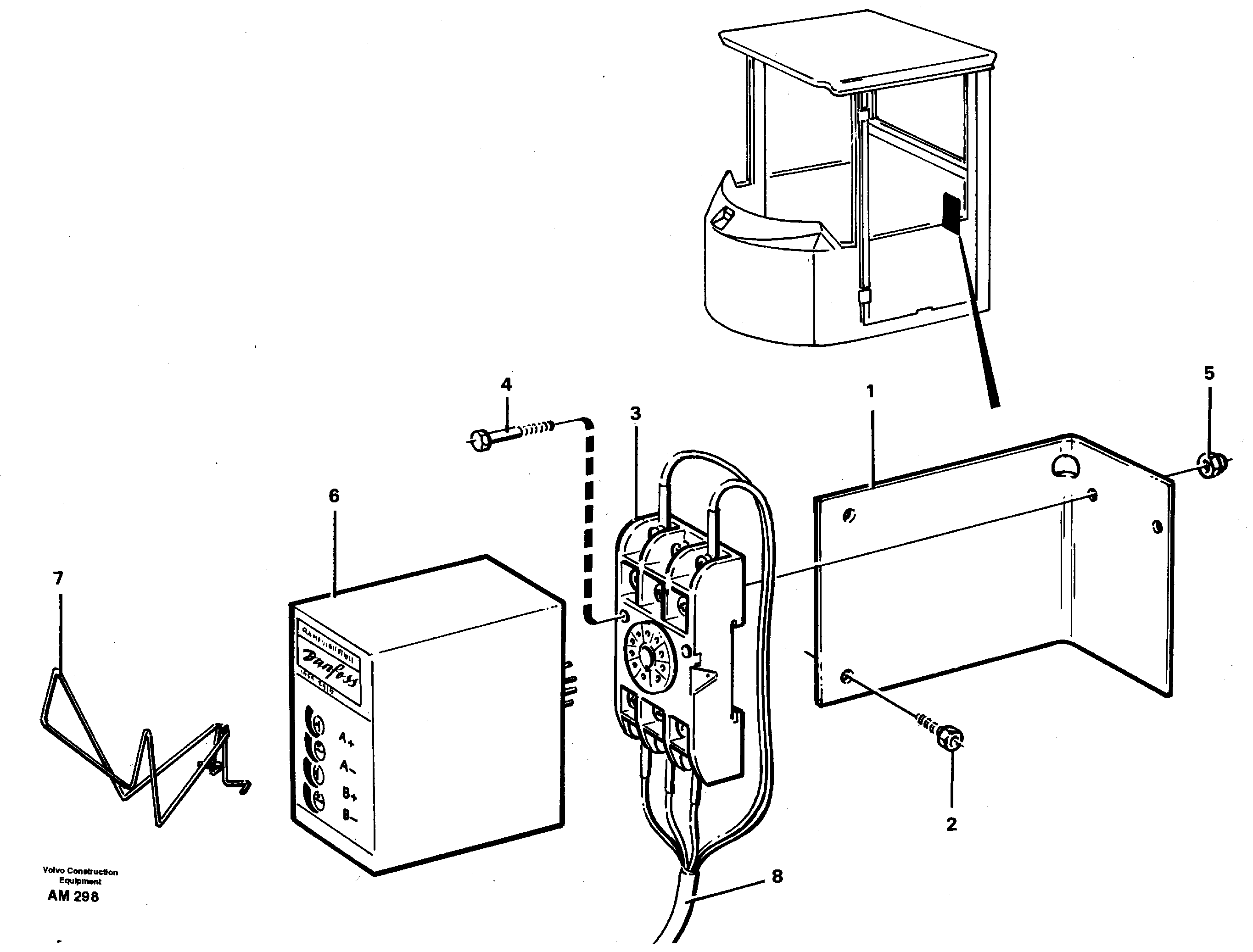 Electronic unit.  94512 — volvo parts diagram