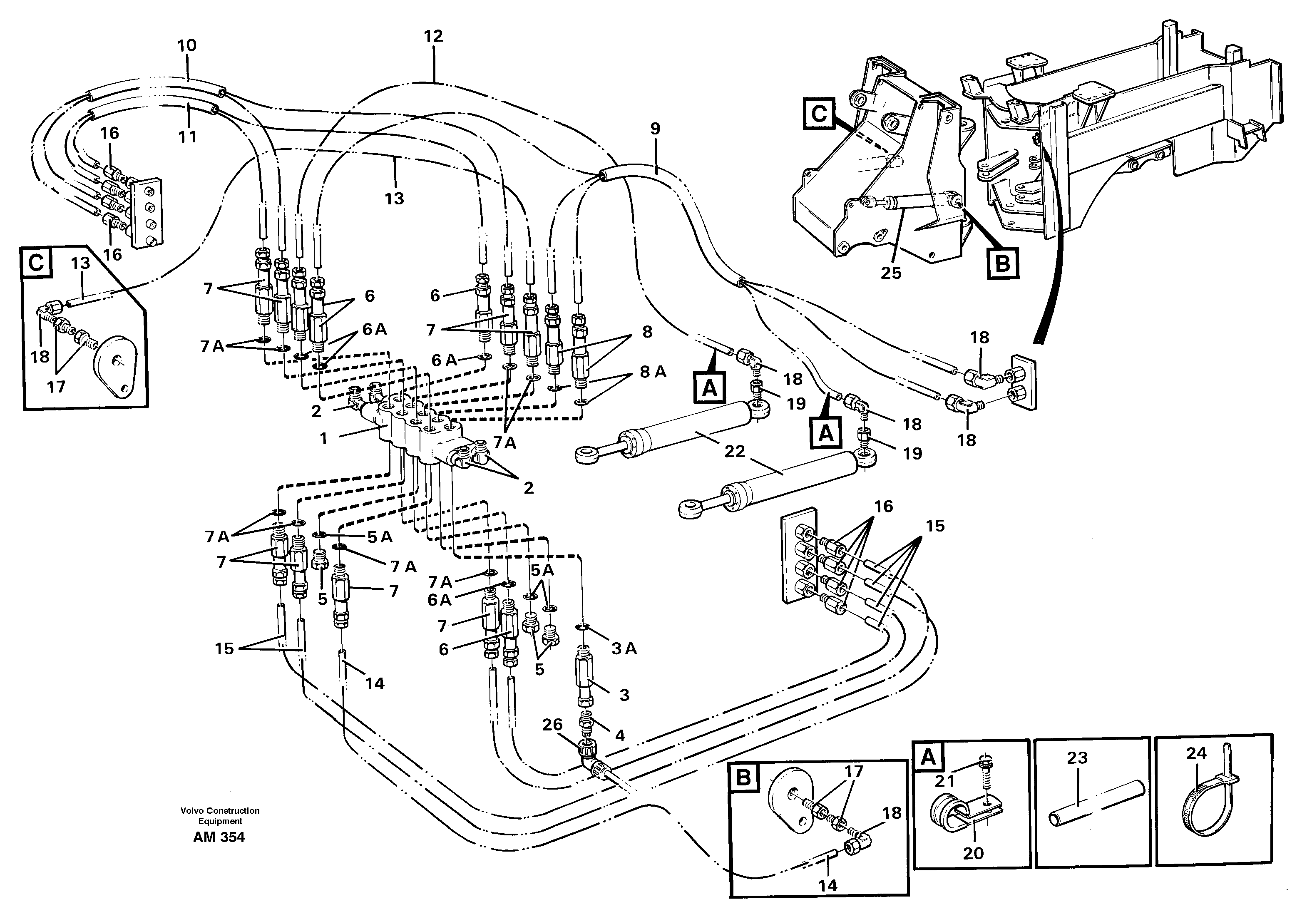 Distribution block, B1  94930 — volvo parts diagram