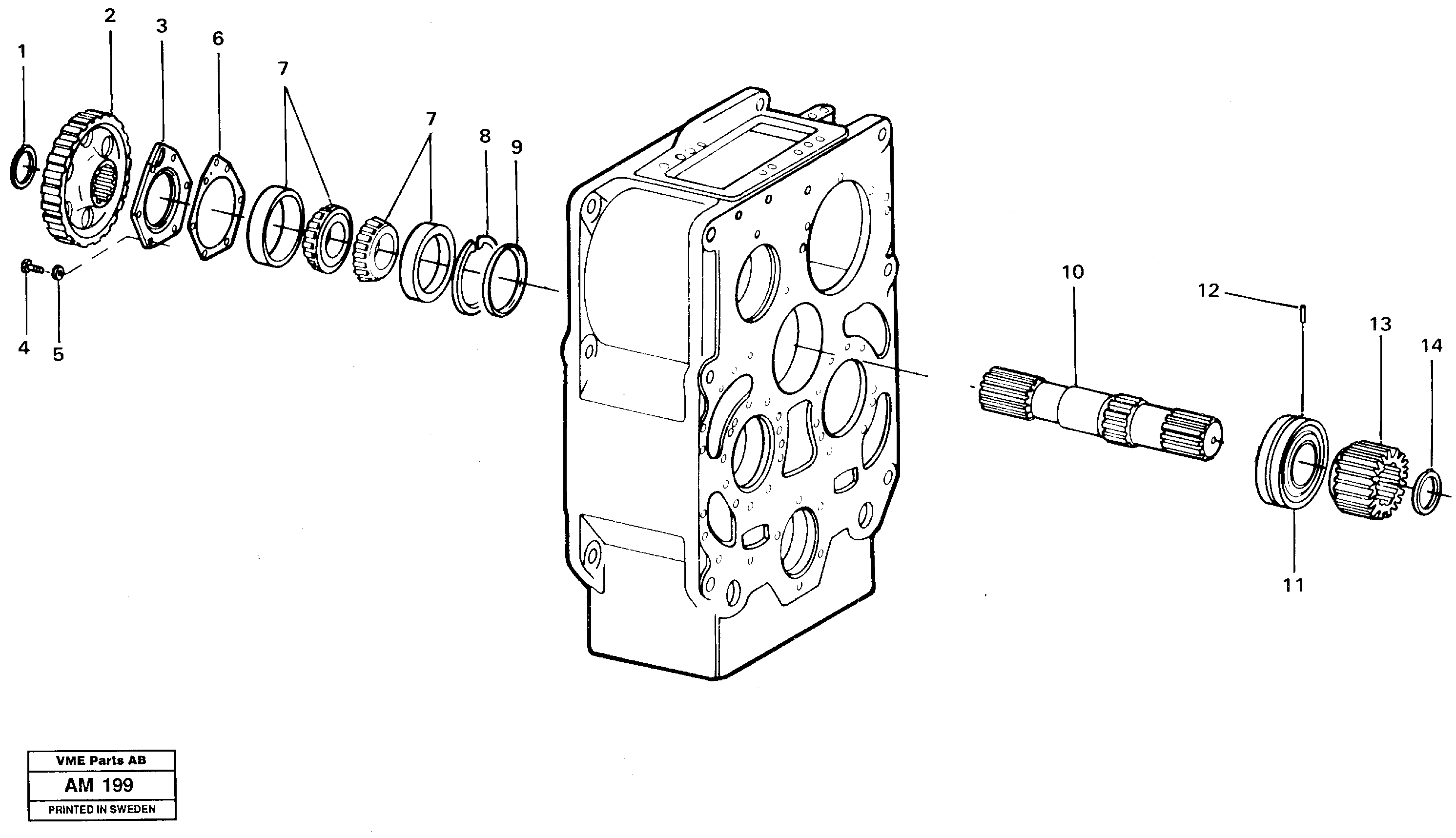 Idler — volvo parts diagram