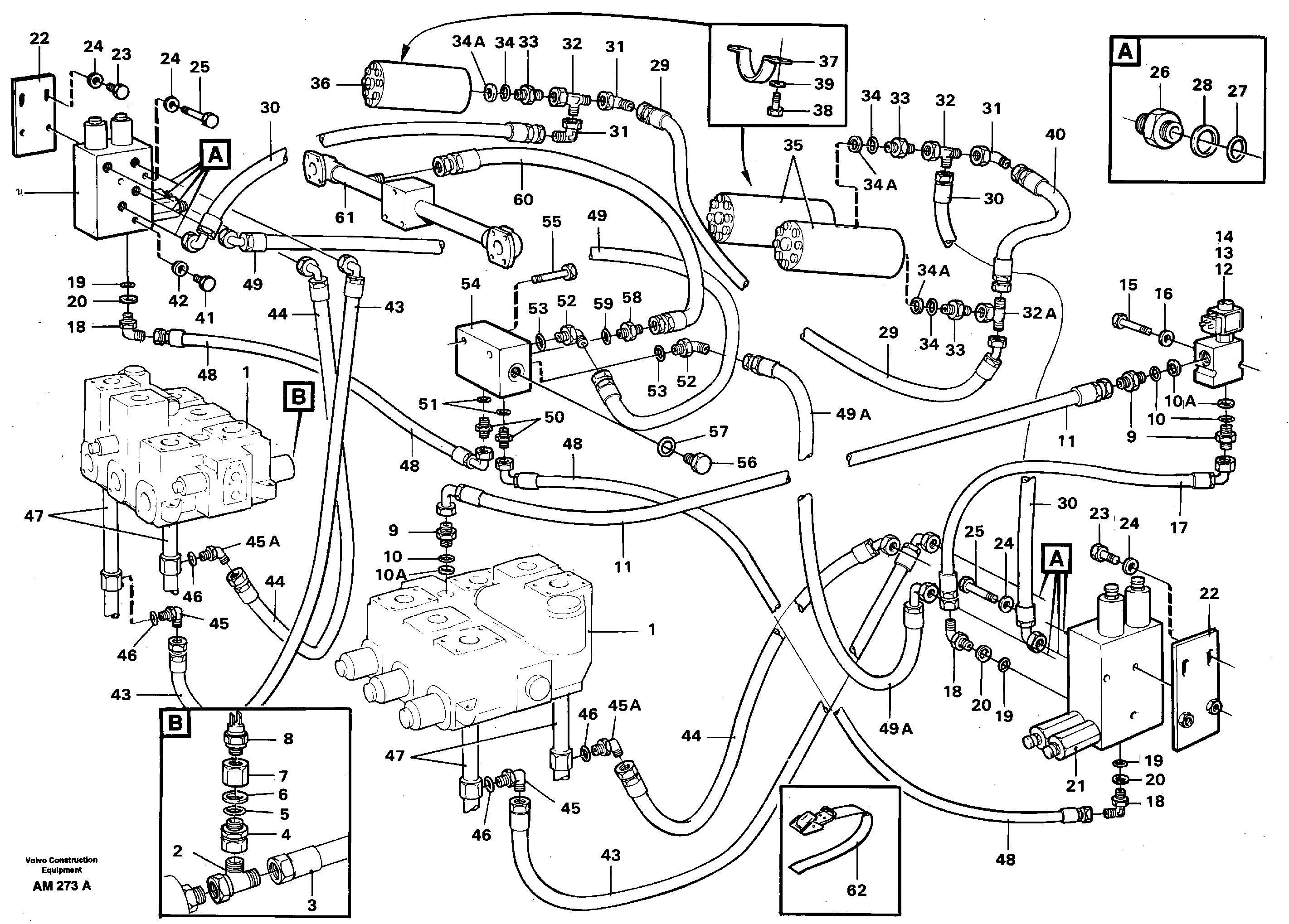 Boom suspension system  94514 — volvo parts diagram