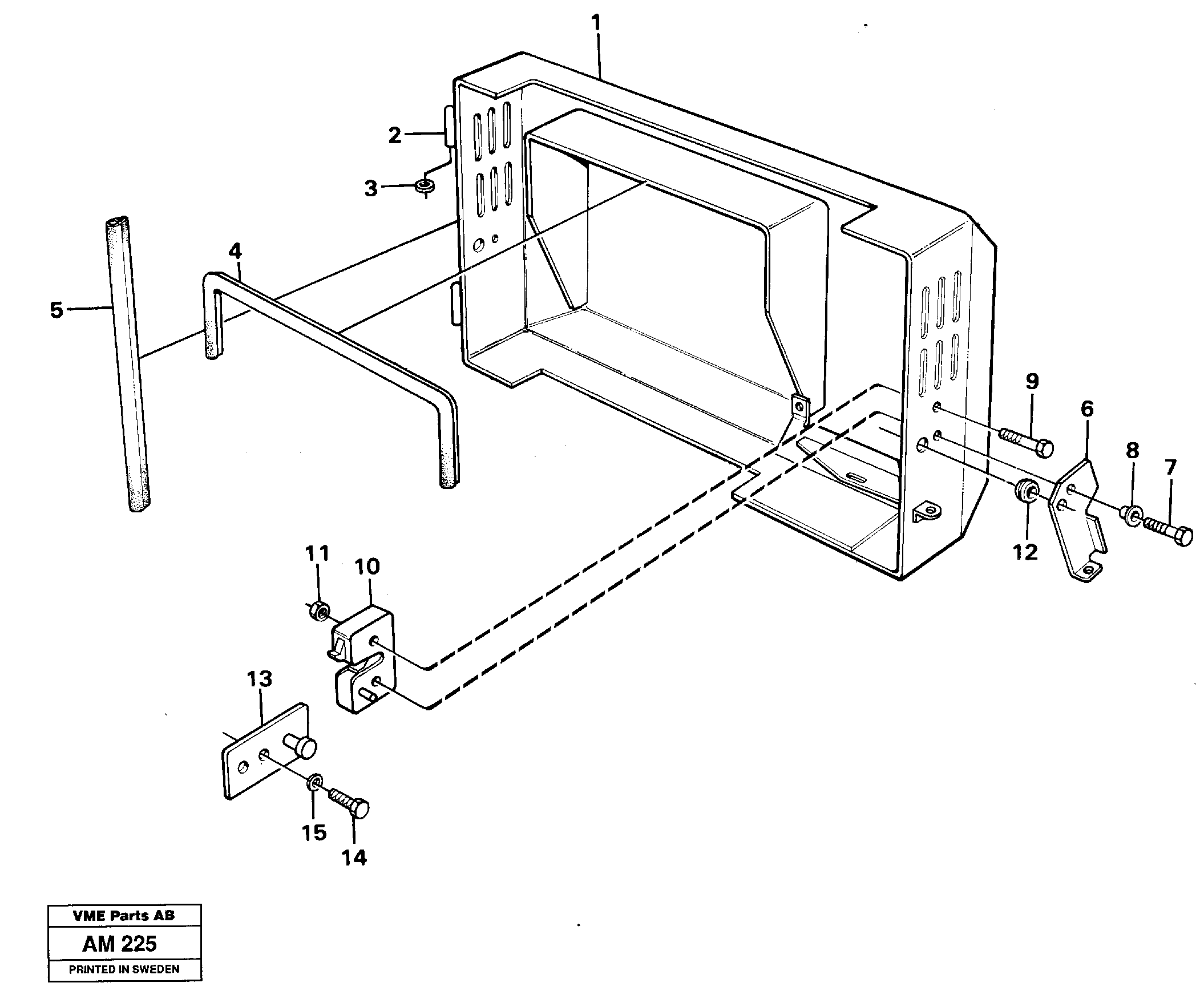 Filter cover — volvo parts diagram