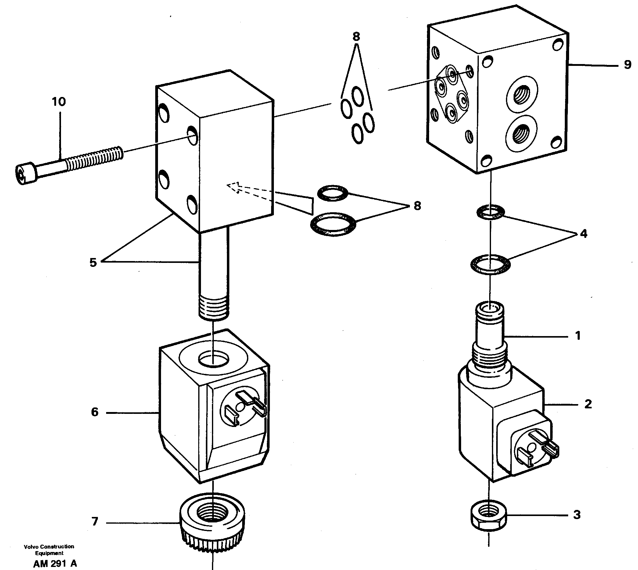 Fan drive: Thermostat valve — volvo parts diagram