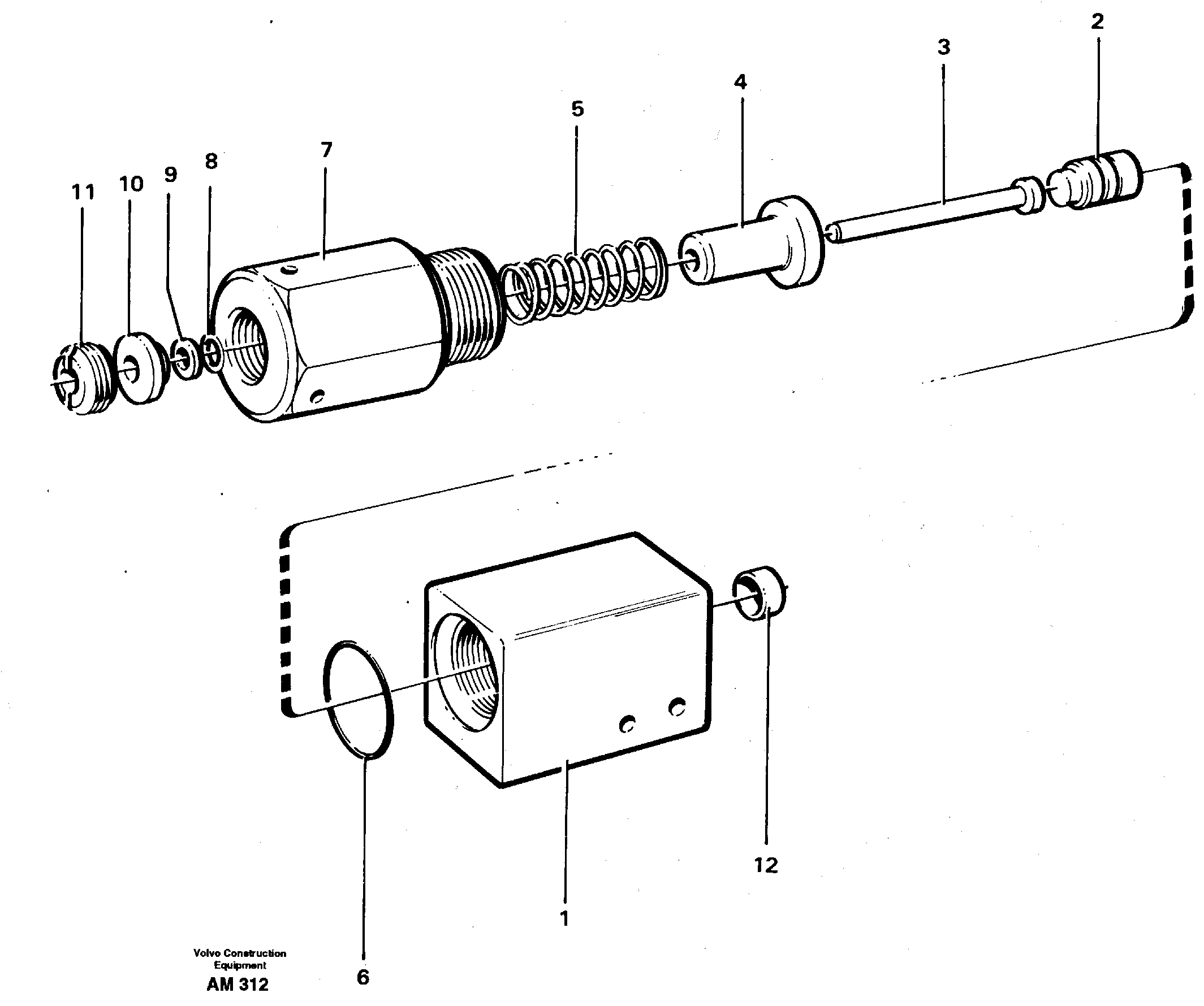 Pressure monitor  94612 — volvo parts diagram