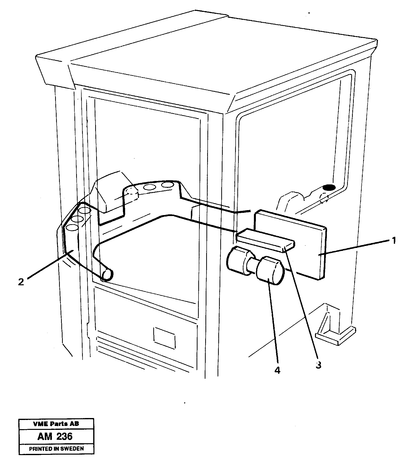 Heating system — volvo parts diagram