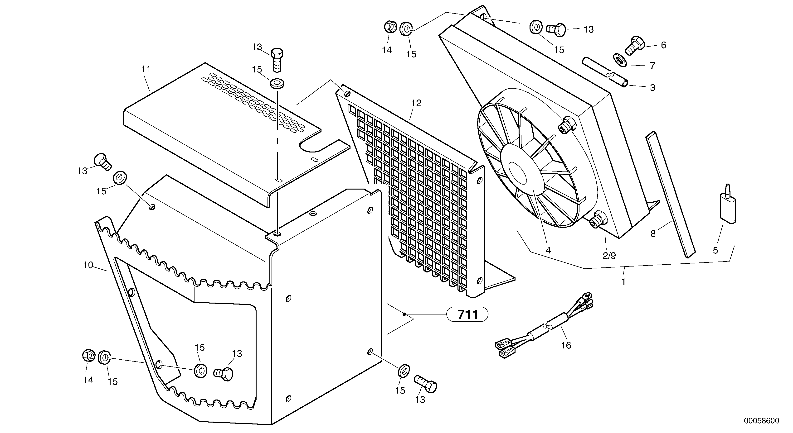 Condenser — volvo parts diagram