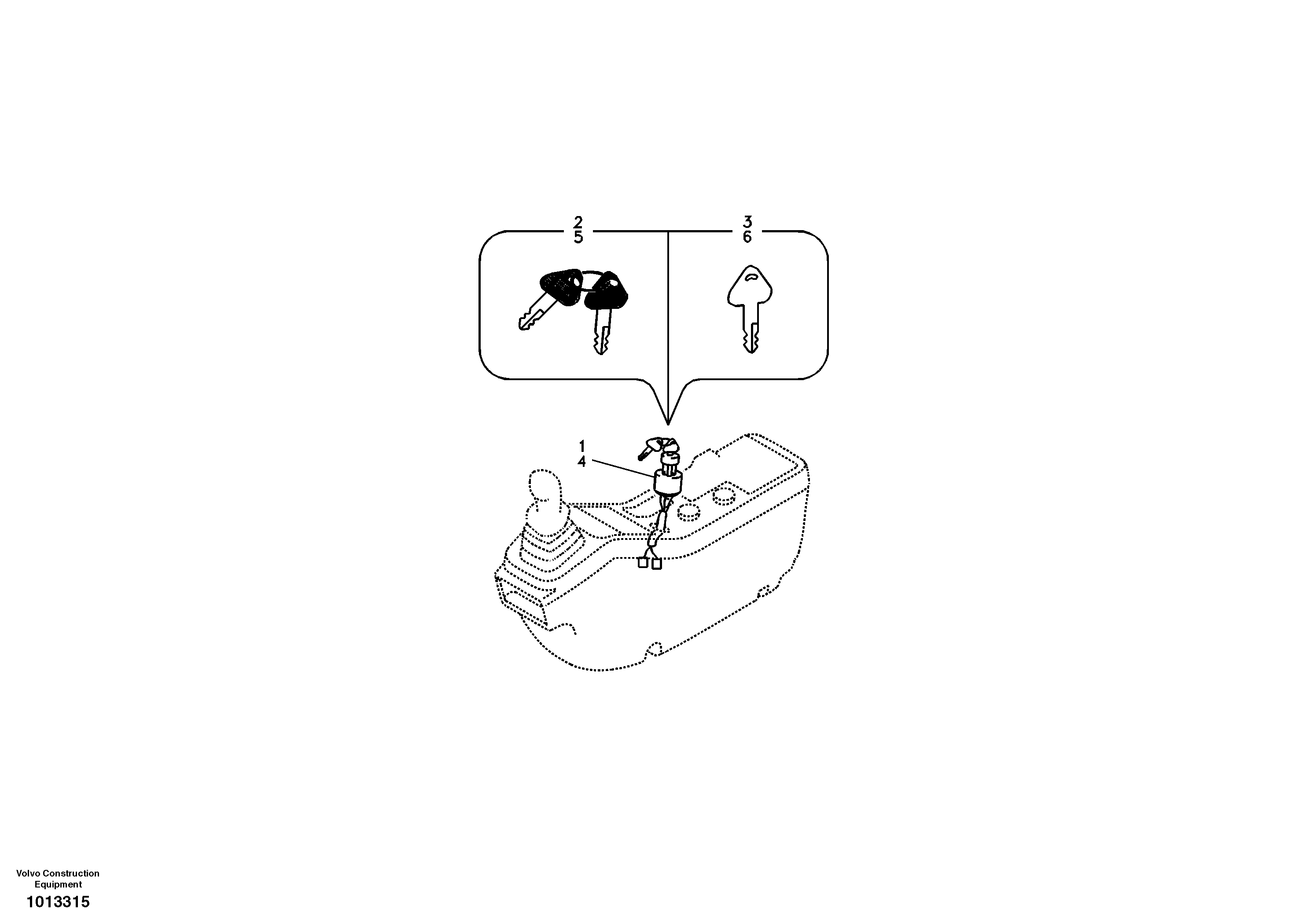 Switch — volvo parts diagram