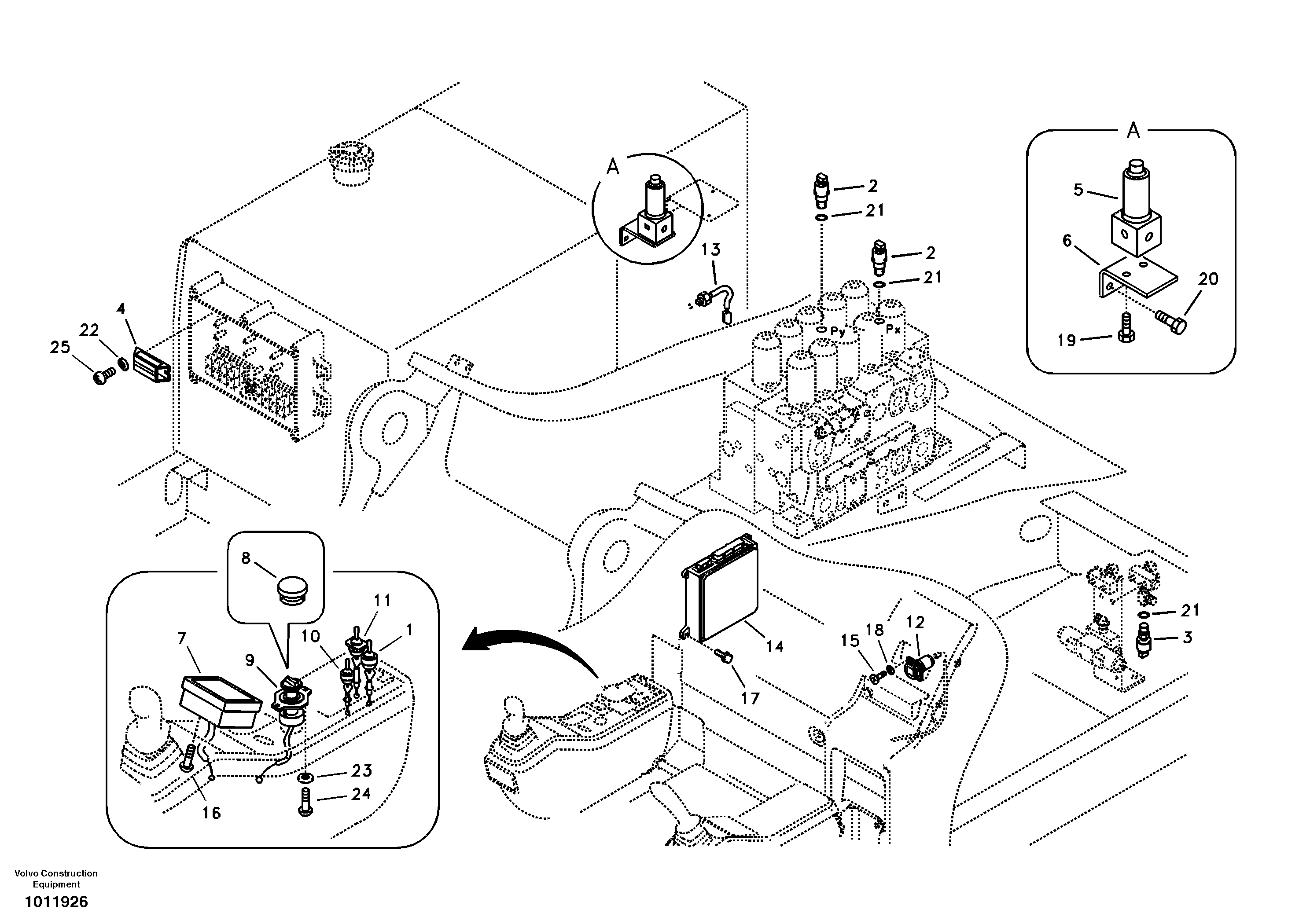 Electronic unit. — volvo parts diagram