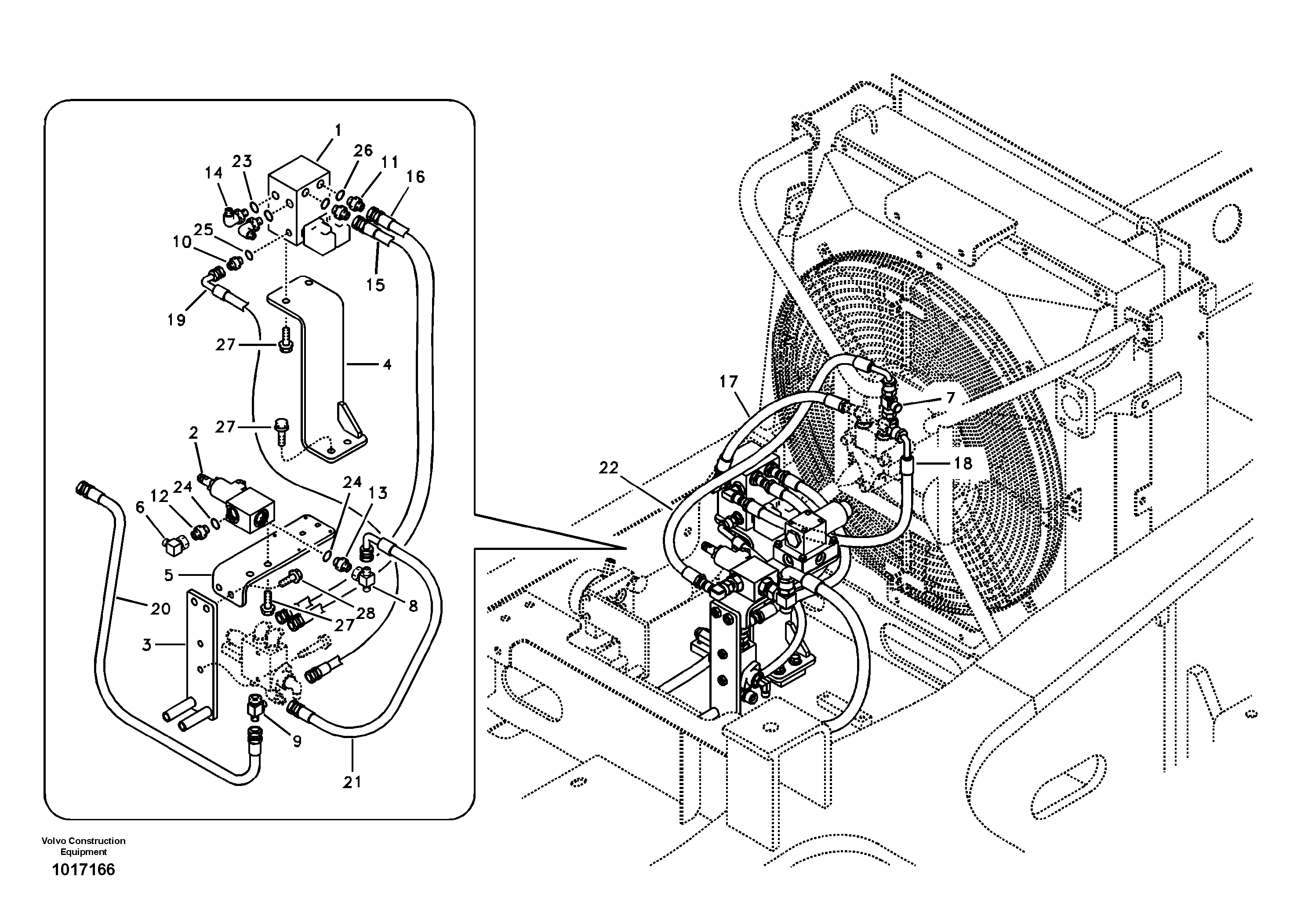 Reversible fan — volvo parts diagram